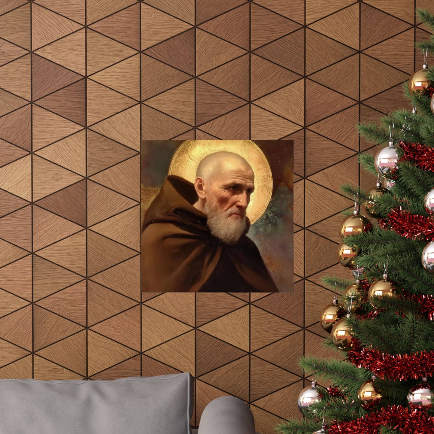 Saint Ignatius of Laconi - Sanctified Souls Print - Multiple Sizes - Premium Matte Vertical Posters