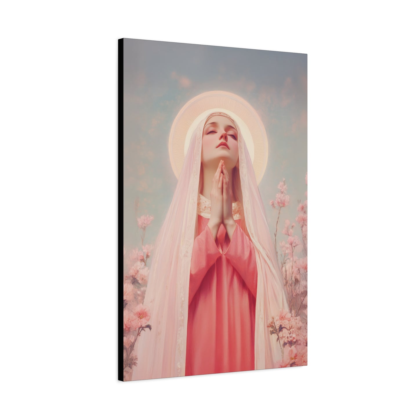Saint Illuminata - Gallery Wrapped Canvas - Print - Religious Art for your Home - Catholic Art Print