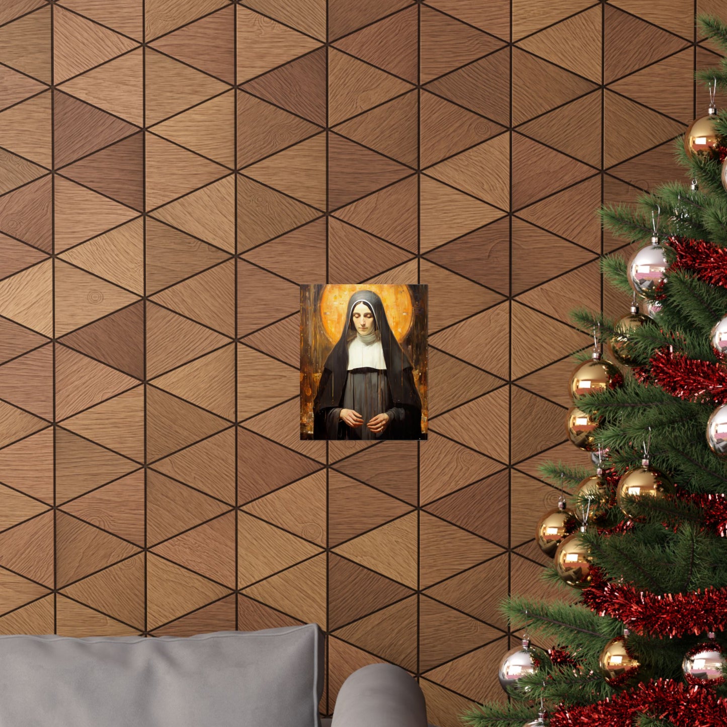 Saint Alice Print - Sanctified Souls Print - Multiple Sizes - Premium Matte Vertical Posters