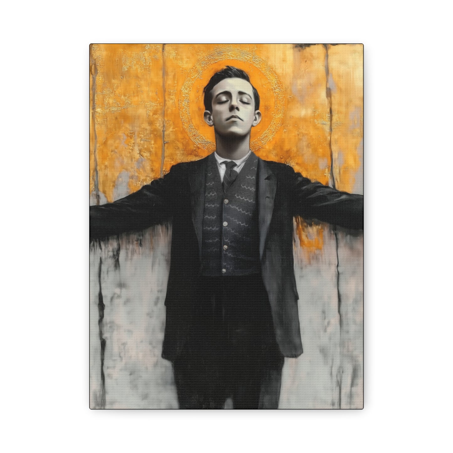 Blessed Miguel Pro- Gallery Wrapped Canvas - Print - Religious Art for your Home - Catholic Saint Art Print - Home Decor - Catholic Art