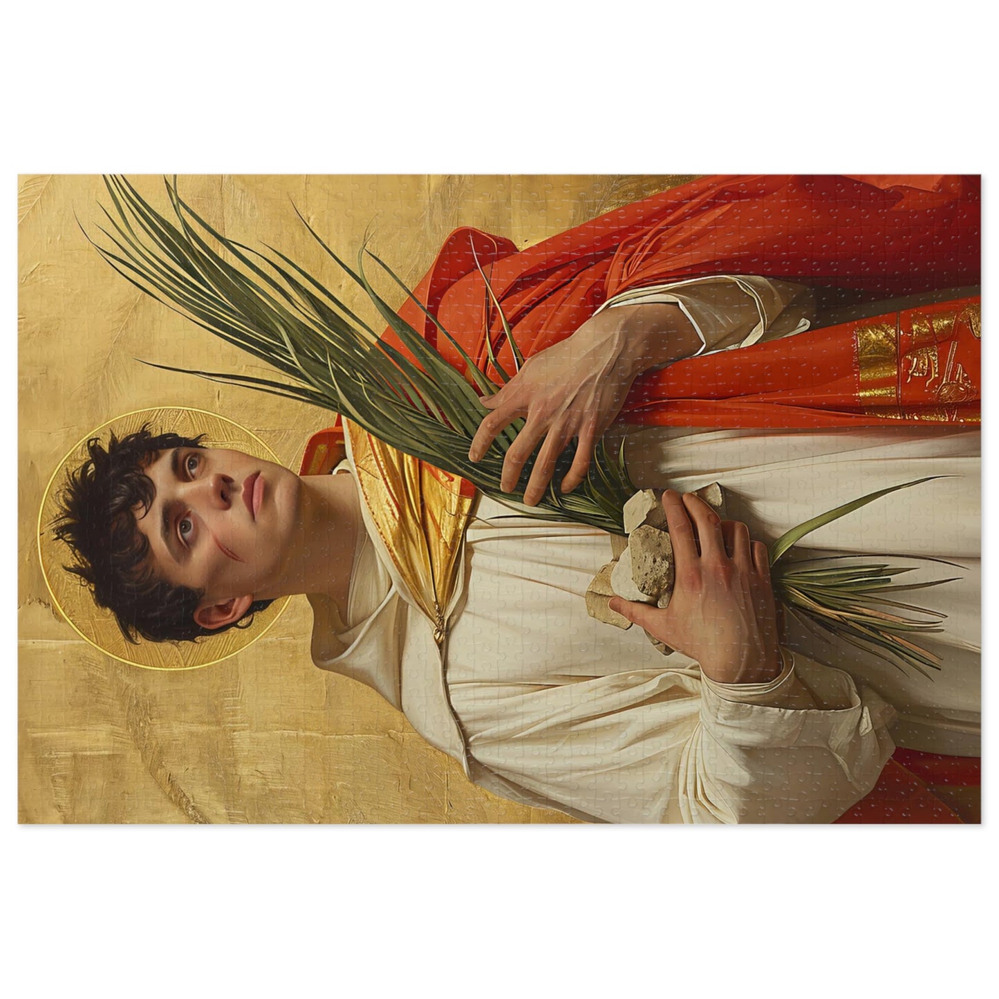 Saint Stephen - Puzzle and Keepsake Tin - Religious Jigsaw Puzzle (30, 110, 252, 500,1000-Piece) - Religious Puzzle