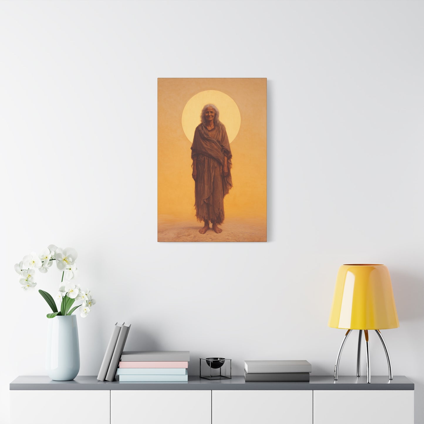 Saint Mary of Egypt - Desert Mother - Gallery Wrapped Canvas - Print - Religious Art for your Home - Catholic Art