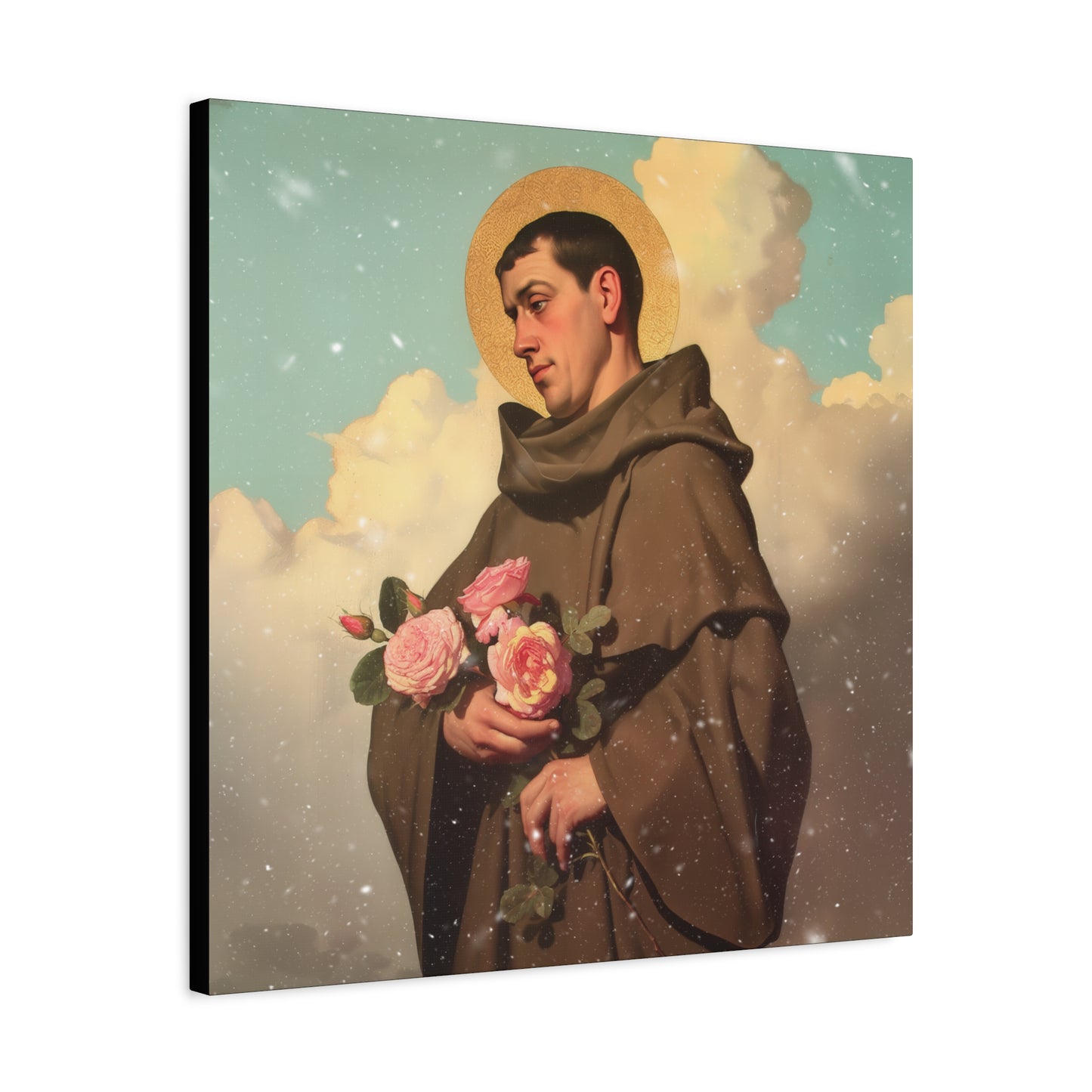 Saint Didacus of Alcala - Gallery Wrapped Canvas - Print - Religious Art for your Home - Catholic Art