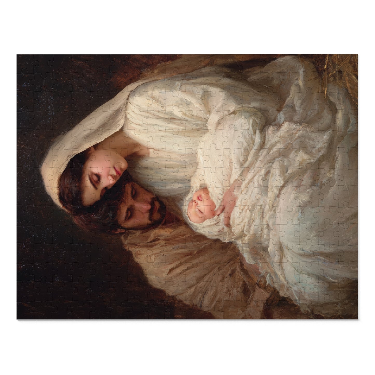 The Quiet Kingdom of the Holy Family - Puzzle & Keepsake Tin - Religious Jigsaw Puzzle (30, 110, 252, 500,1000-Piece)