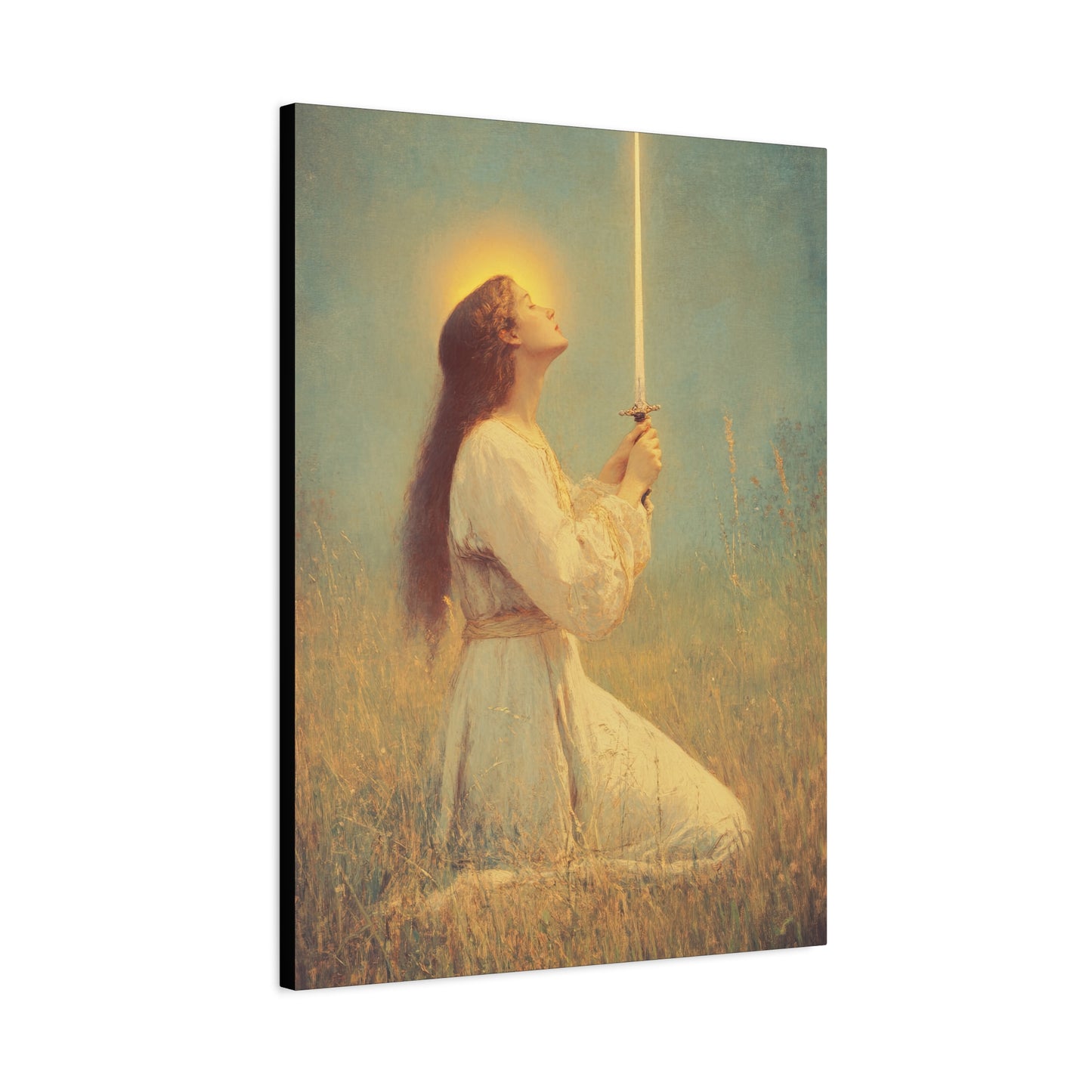 St. Joan of Arc - Catholic Saint Canvas Print