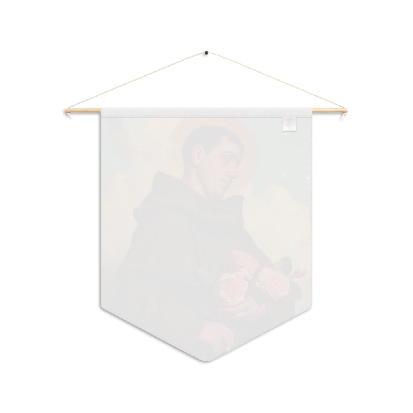 Saint Didacus of Alcala - Wall Banner / Wall Hanging - Christian Art - Prayer room - 18" x 21"