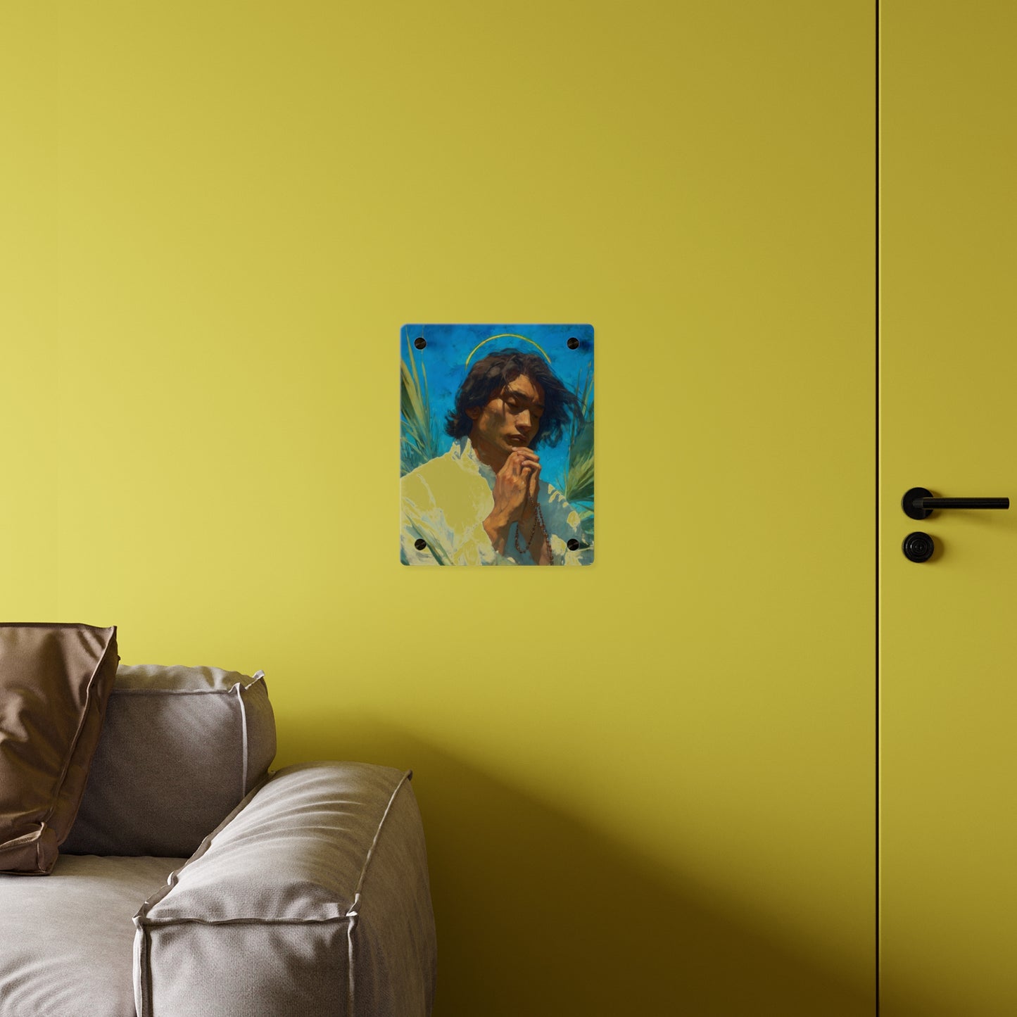 Saint Lorenzo Ruiz Wall Art Panel - Ready to Hang Acrylic Print - Catholic Saint Art - Patron Saint Print - Martyr Art
