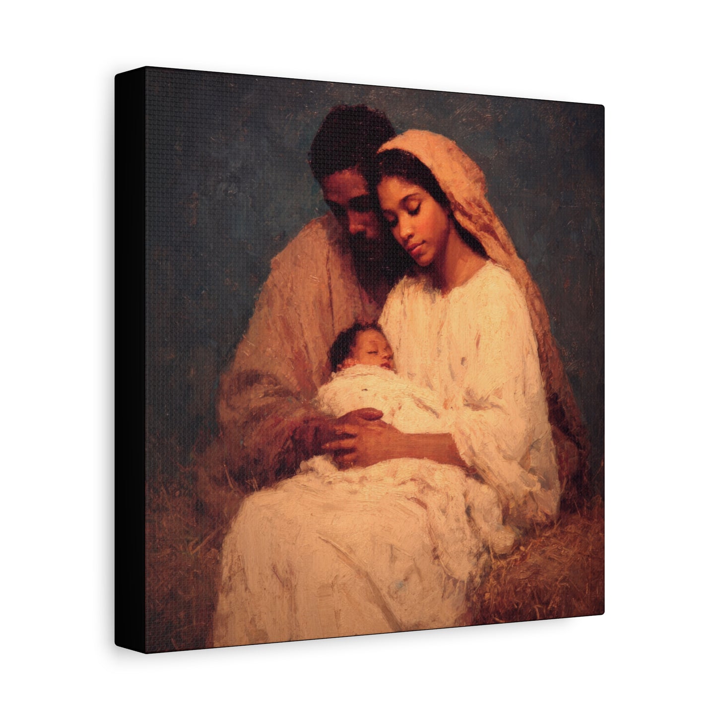 Love Made Visible in the Holy Family - Gallery Wrapped Canvas - Print - Religious Art for your Home - Catholic