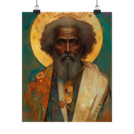 Saint Moses - Sanctified Souls Print - Multiple Sizes - Premium Matte Vertical Posters