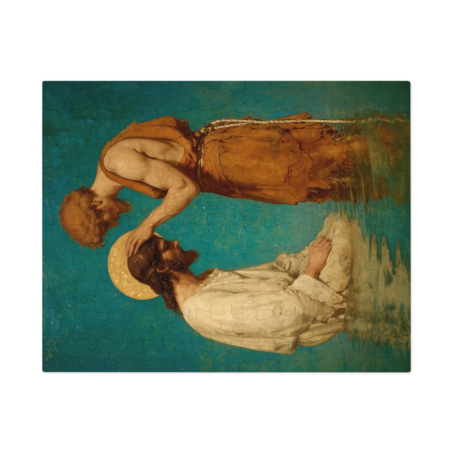 Saint John the Baptist, The Prophet and the Promise - Puzzle & Keepsake Tin - Religious Jigsaw Puzzle (30, 110, 252, 500,1000-Piece)