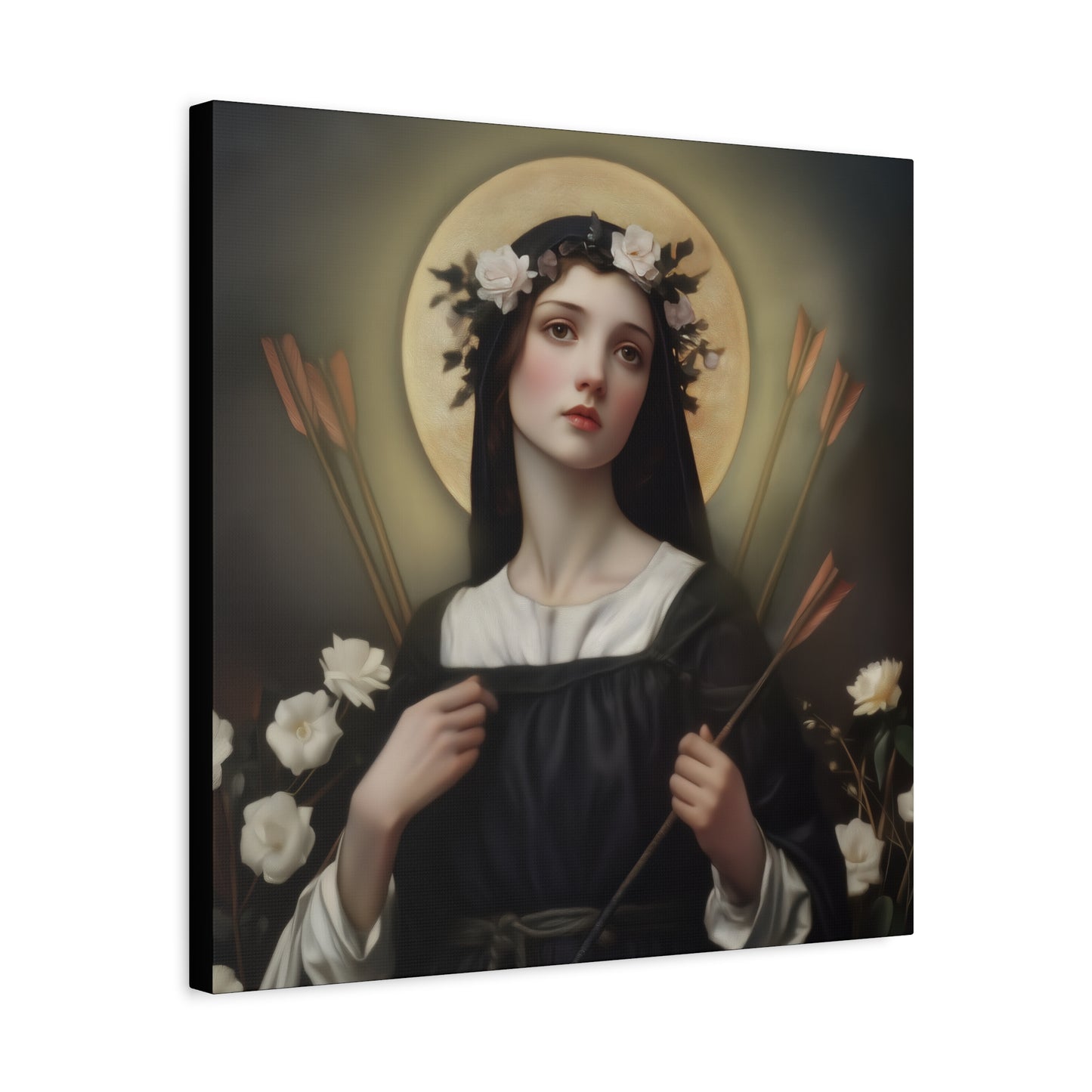 Saint Dorothy of Montau - Gallery Wrapped Canvas - Print - Religious Art for your Home - Catholic Art