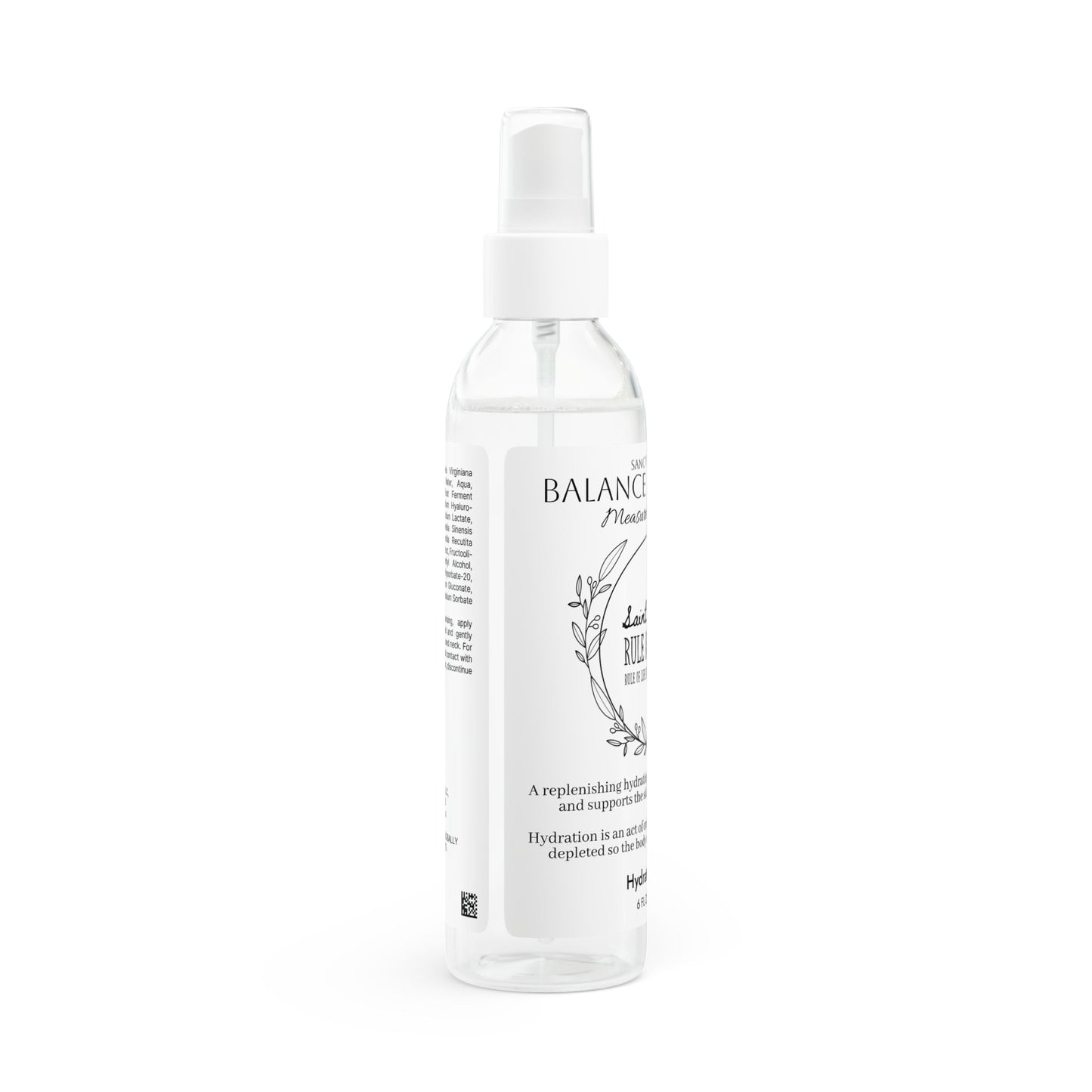 Saint Agnes's Rule & Remedy - Balance · Aequitas - Measured Hydration - Hydrating Toner, 6 fl. oz. (177 ml)