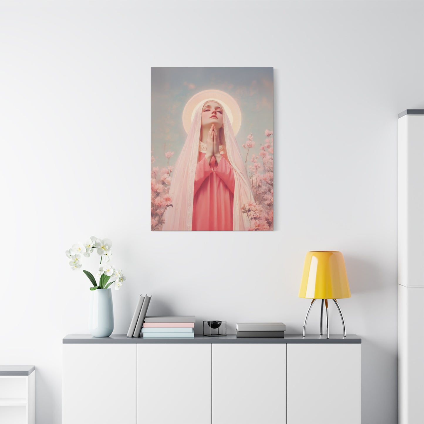 Saint Illuminata - Gallery Wrapped Canvas - Print - Religious Art for your Home - Catholic Art Print