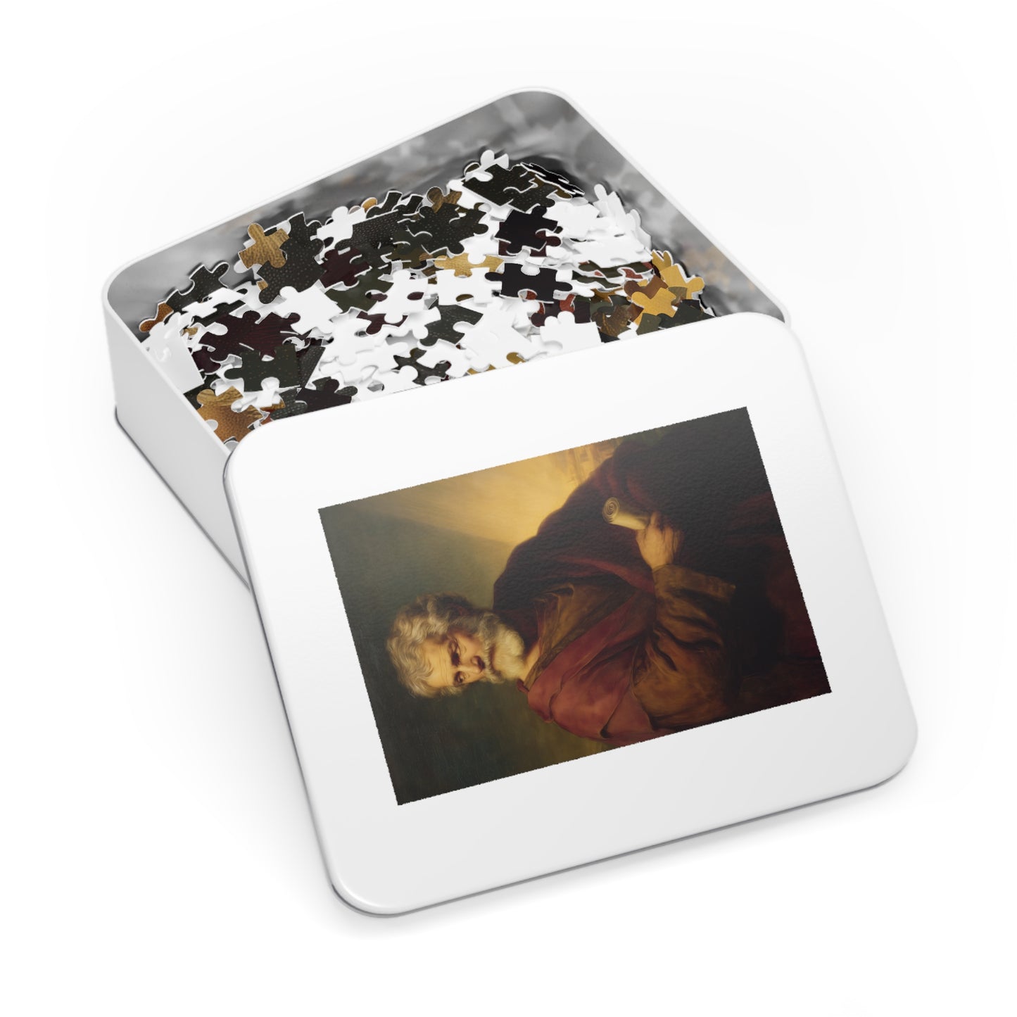Saint Phillip the Apostle - Puzzle and Keepsake Tin - Religious Jigsaw Puzzle (30, 110, 252, 500,1000)