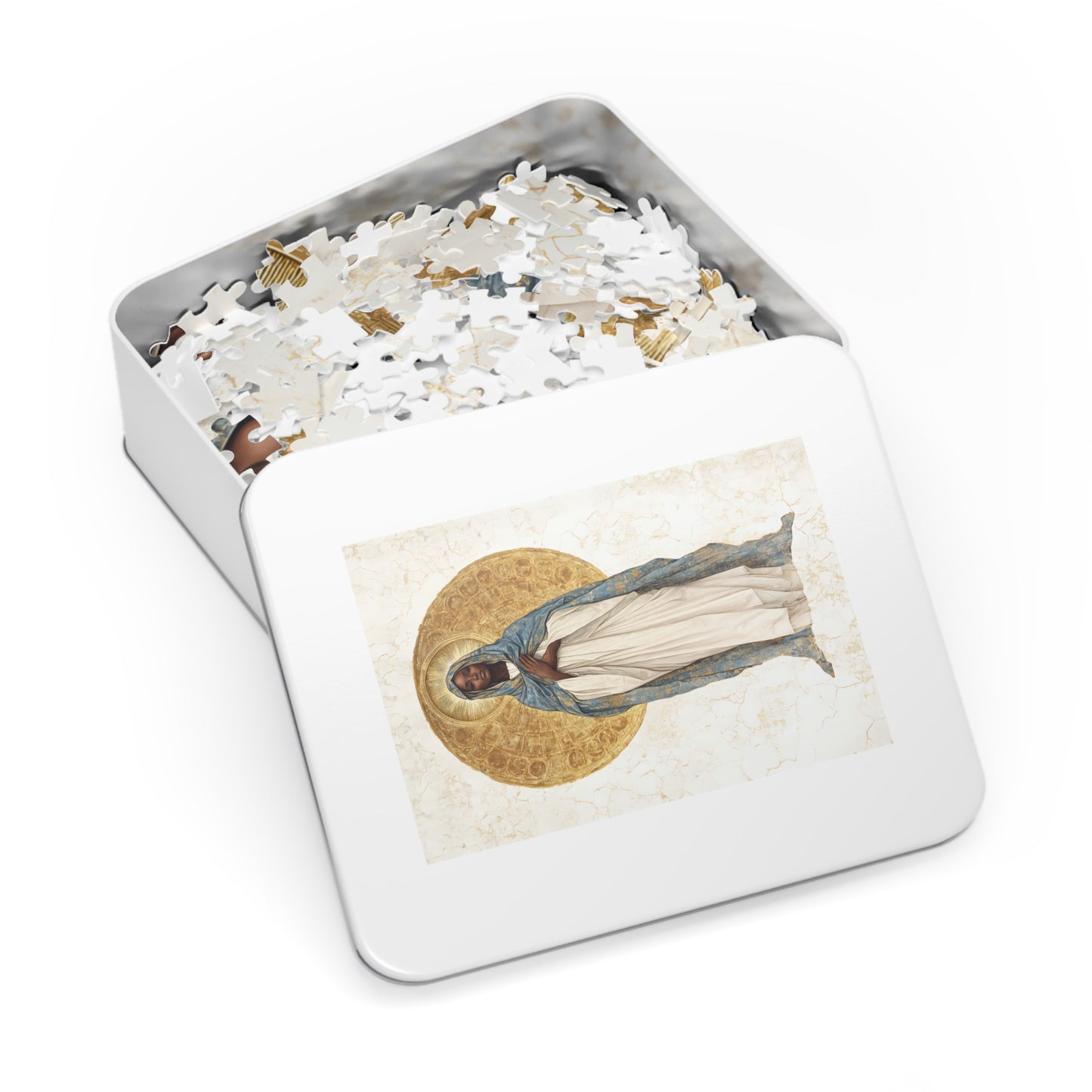 Our Lady of Kibeho- The Vision of Divine Peace - Puzzle and Keepsake Tin - Religious (30, 110, 252, 500,1000) - Religious Puzzle - Religious