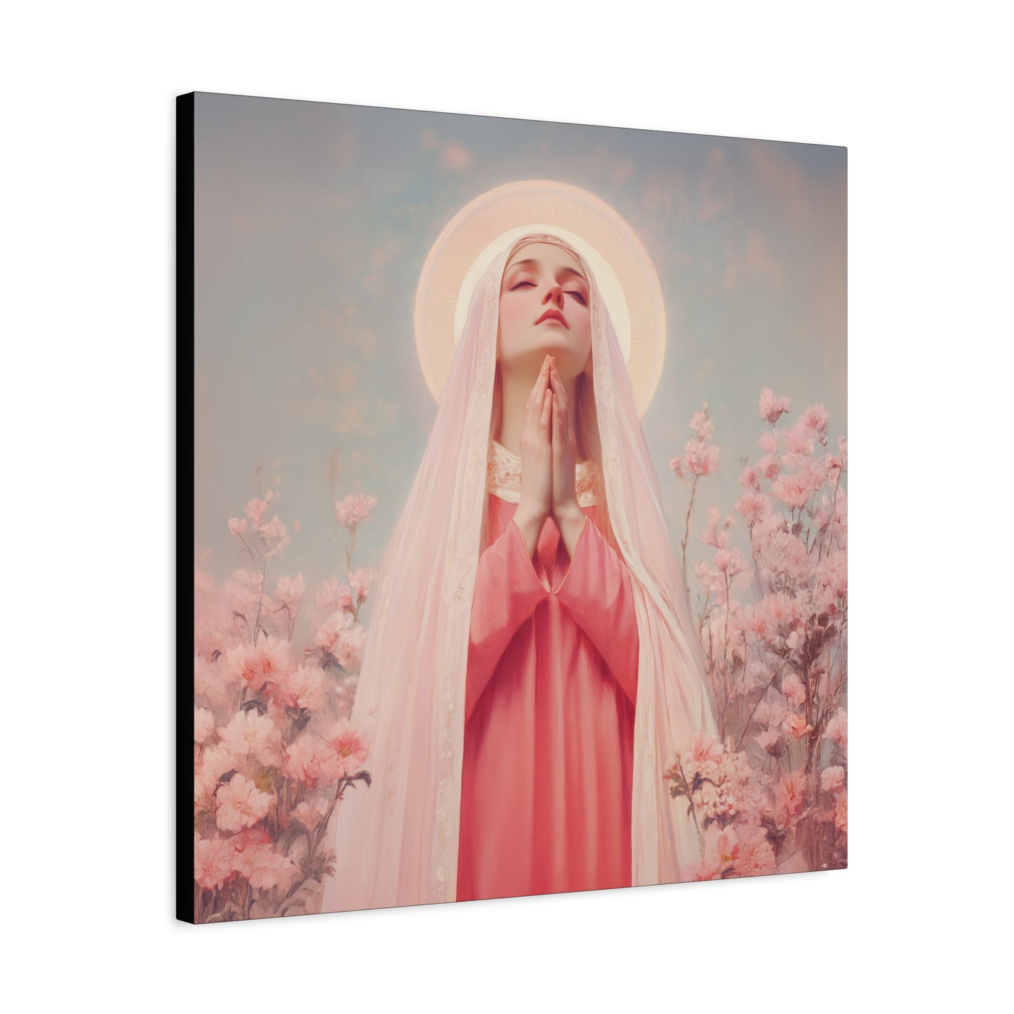 Saint Illuminata - Gallery Wrapped Canvas - Print - Religious Art for your Home - Catholic Art Print