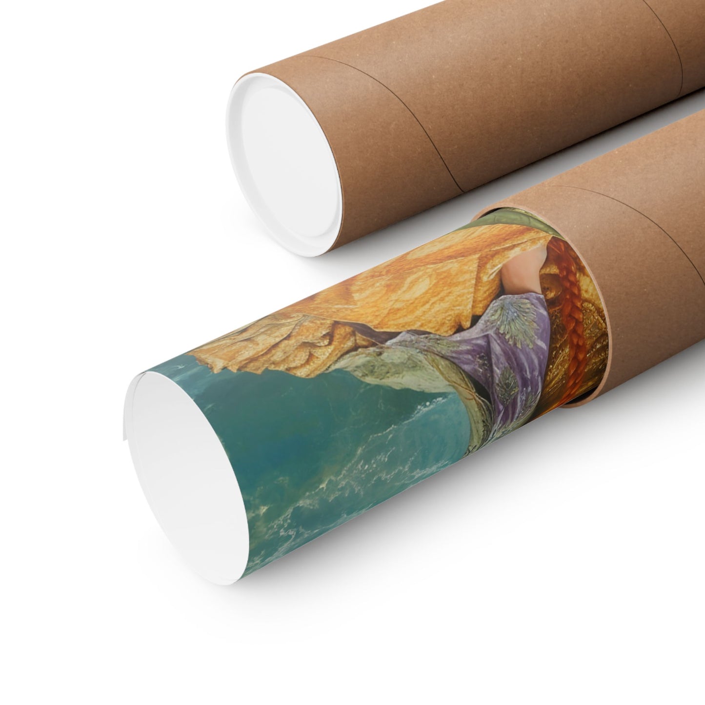 Saint Ia of Cornwall - Sanctified Souls Print - Multiple Sizes - Premium Matte Vertical Posters