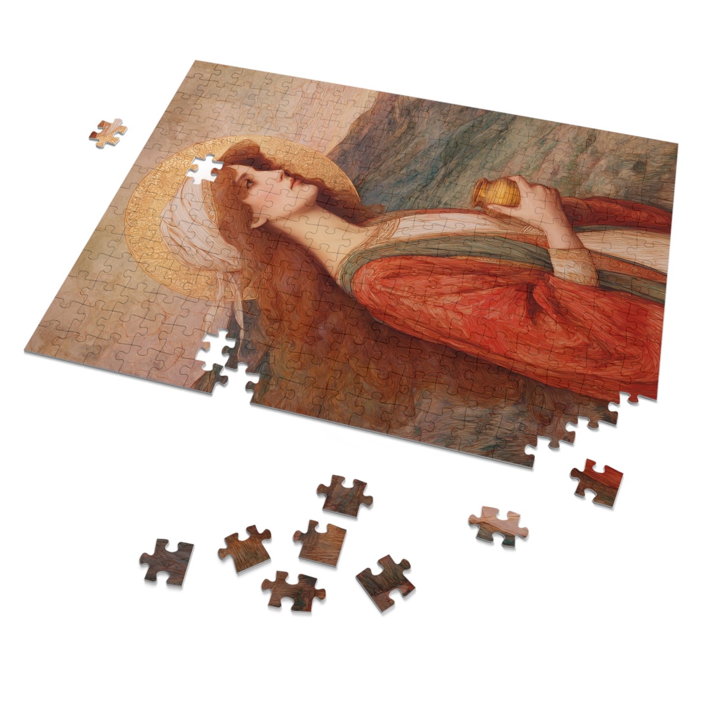 Saint Joanna  - Puzzle & Keepsake Tin - Religious Jigsaw Puzzle (30, 110, 252, 500,1000-Piece)
