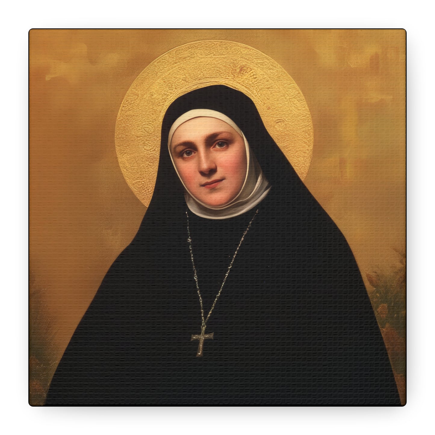 Saint Geltrude Caterina Comensoli - Gallery Wrapped Canvas - Print - Religious Art for your Home - Catholic Art