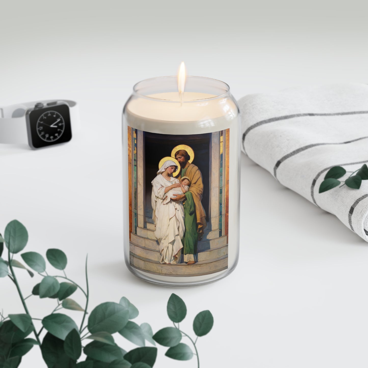 The Feast of the Presentation of the Lord - Holy Family - Scented Prayer Candle, 13.75oz - Tall Size - Religious Prayer Candle