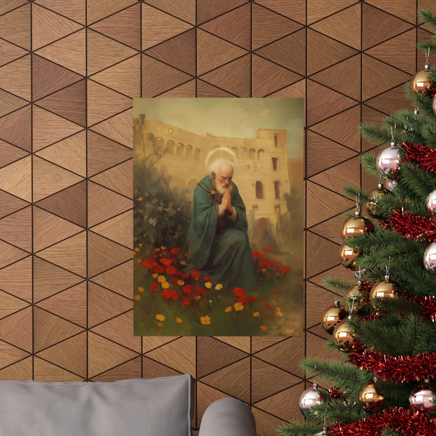Saint Cyprian -  Catholic Art - Multiple Sizes - Premium Posters - Catholic Art - Christian Home - Catholic Saint Art