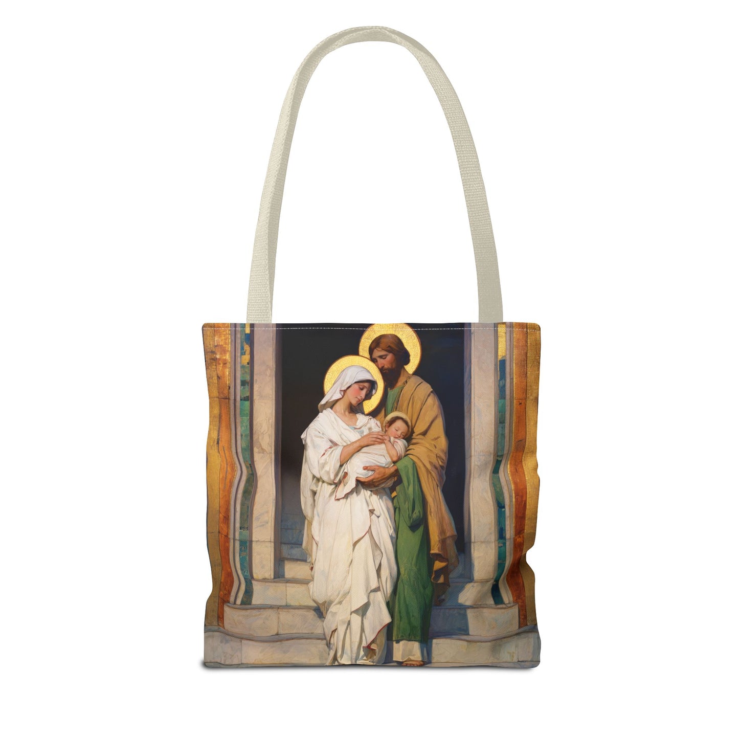 The Feast of the Presentation of the Lord - Holy Family - Tote Bag - Large Medium Small Faith Art Bag - Re-usable Tote Purse - Double Sided
