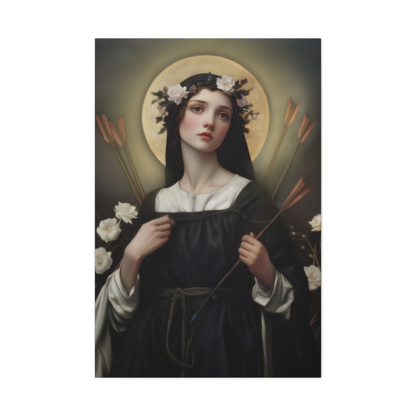 Saint Dorothy of Montau - Gallery Wrapped Canvas - Print - Religious Art for your Home - Catholic Art