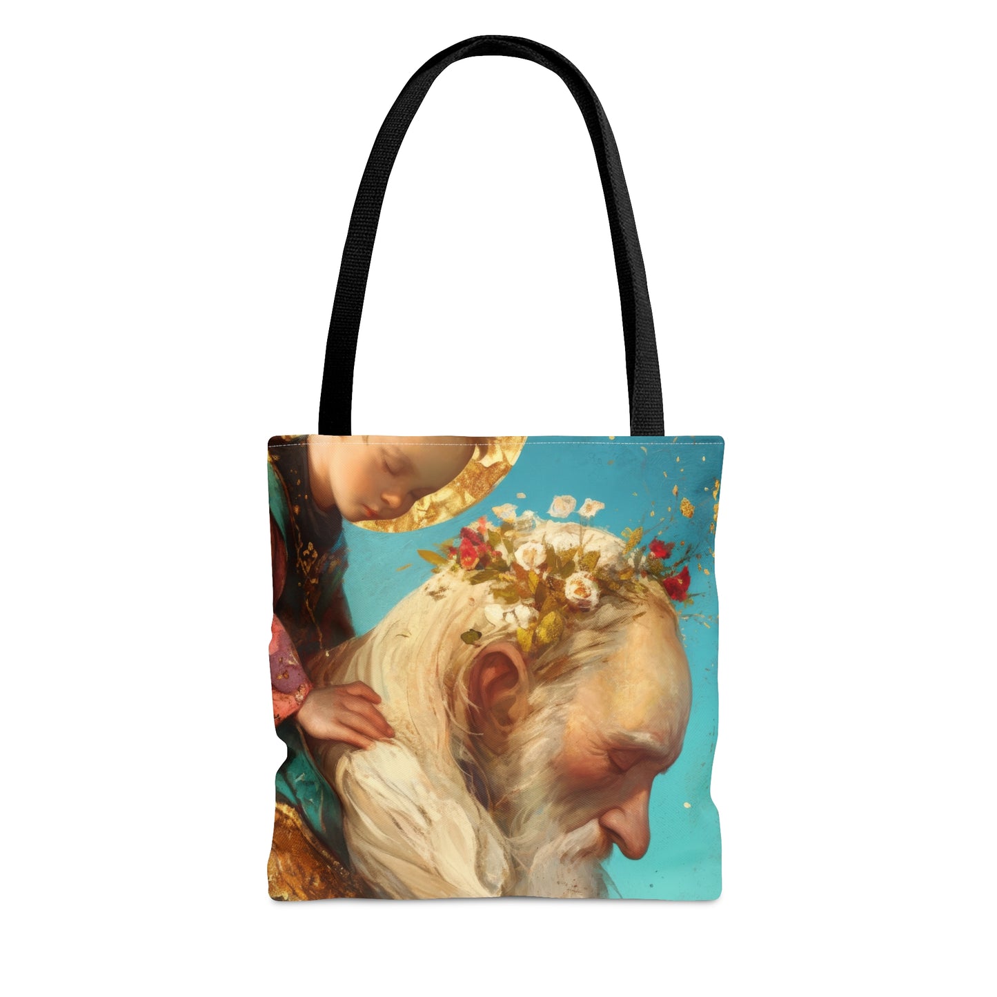 Saint Alexis Falconieri Tote Bag - Large Medium Small Faith Art Bag - Catholic Faith Purse - Religious - Prayer Bag - Devotional