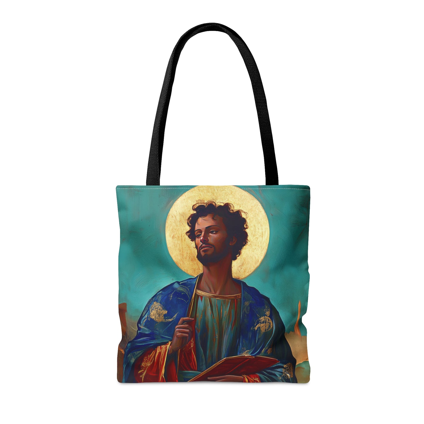 Saint Addal Tote Bag - Large Medium Small Faith Art Bag - Catholic Faith Purse - Religious - Prayer Bag - Devotional Purse