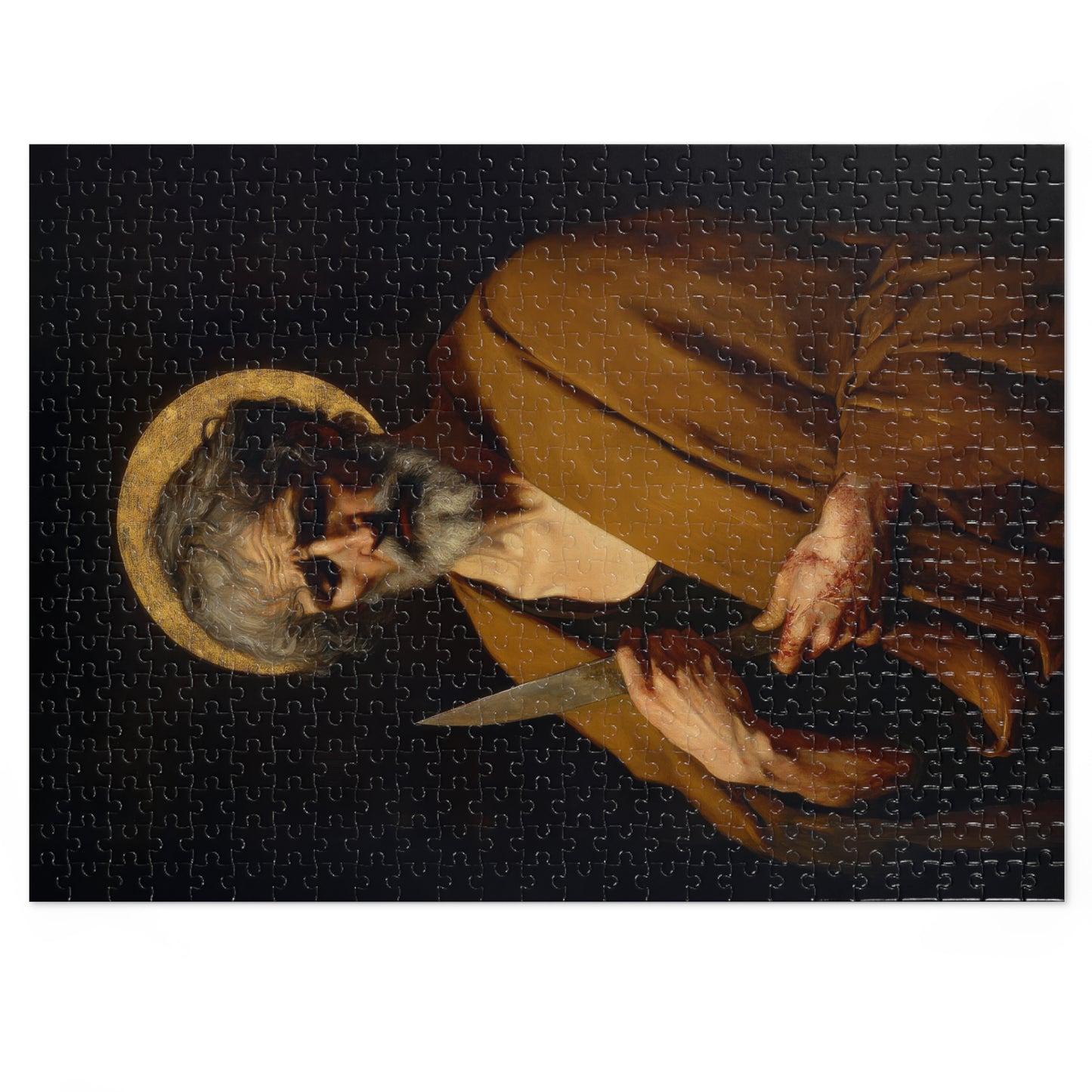 Saint Bartholomew the Apostle - Puzzle and Keepsake Tin - Religious (30, 110, 252, 500,1000) - Religious Puzzle - Gifts for Catholics