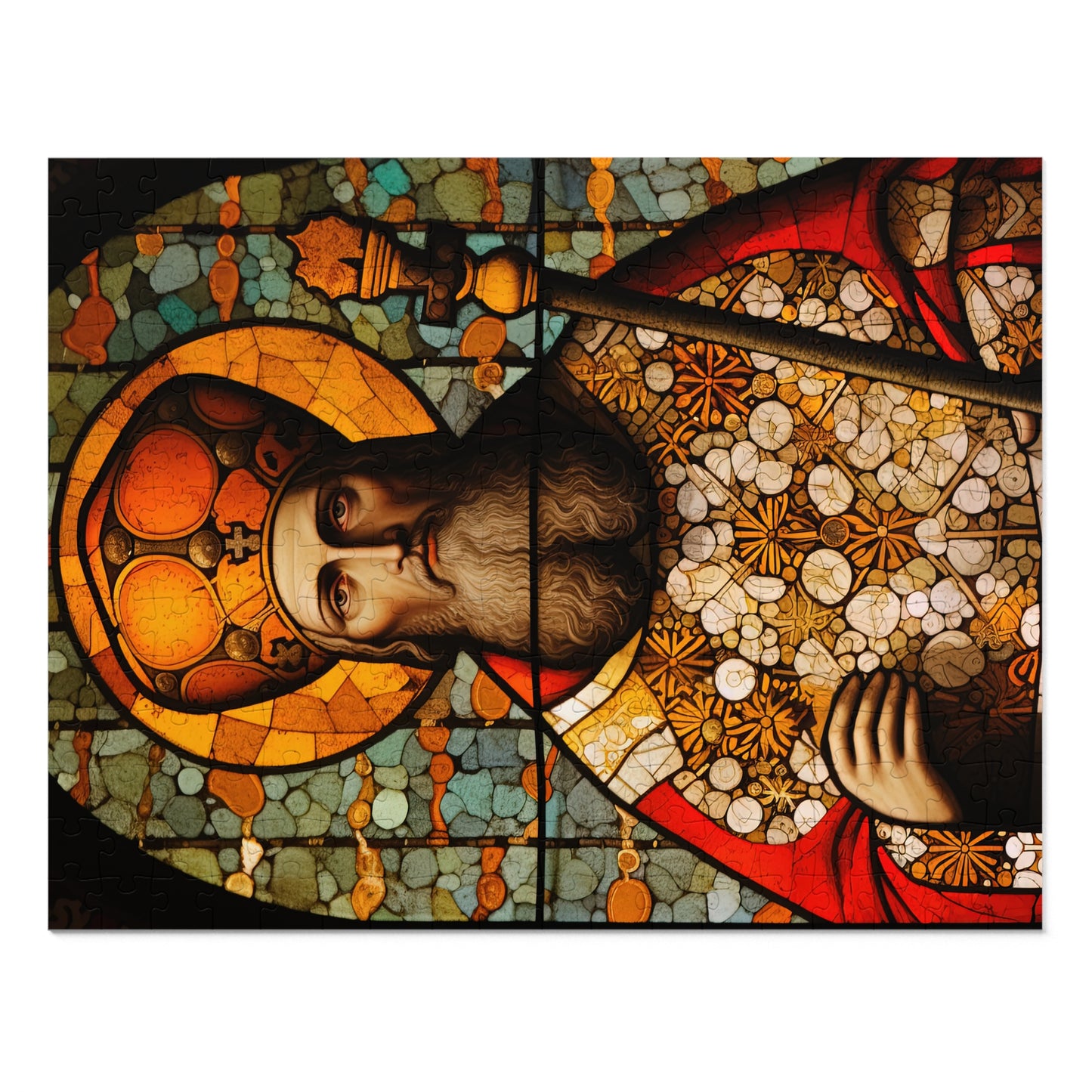 Saint Henry II - Puzzle and Keepsake Tin - Religious Jigsaw Puzzle (30, 110, 252, 500,1000-piece) - Religious Puzzle
