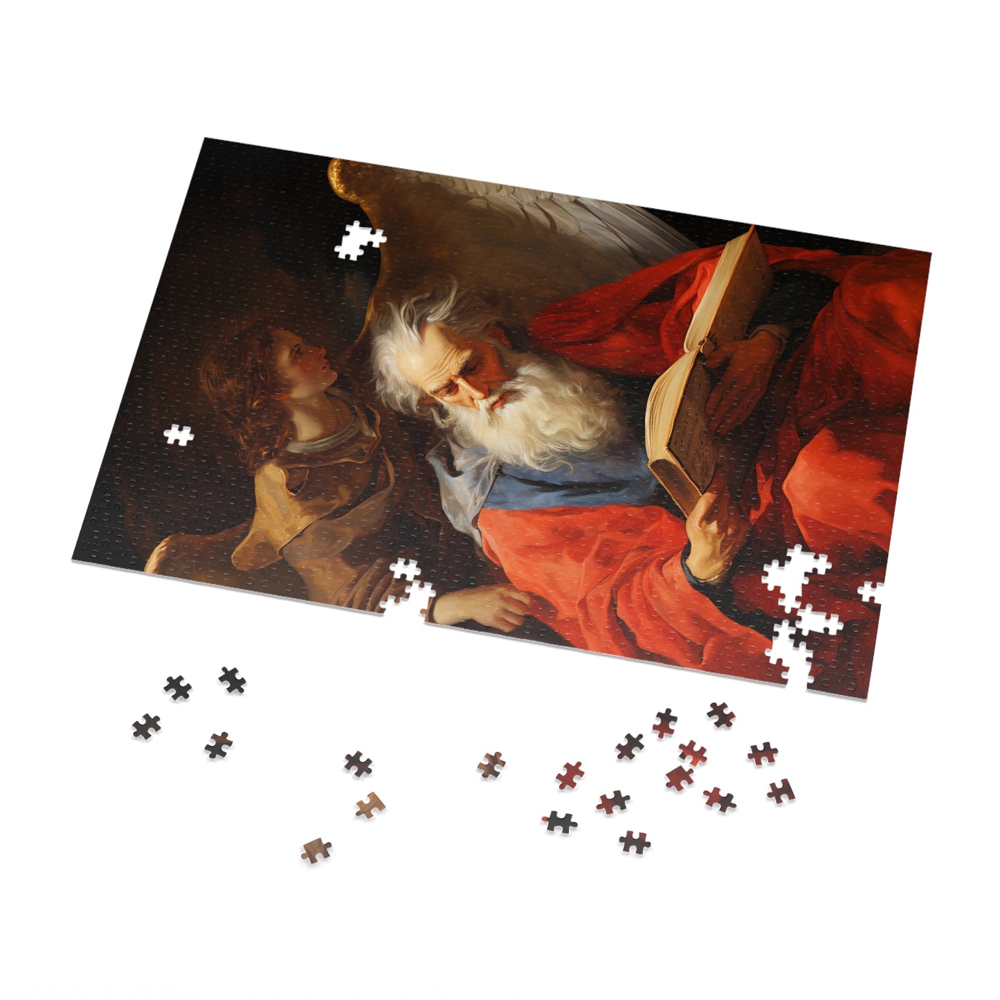 Saint Matthew - Puzzle and Keepsake Tin - Religious Jigsaw Puzzle (30, 110, 252, 500,1000-Piece) - Religious Puzzle