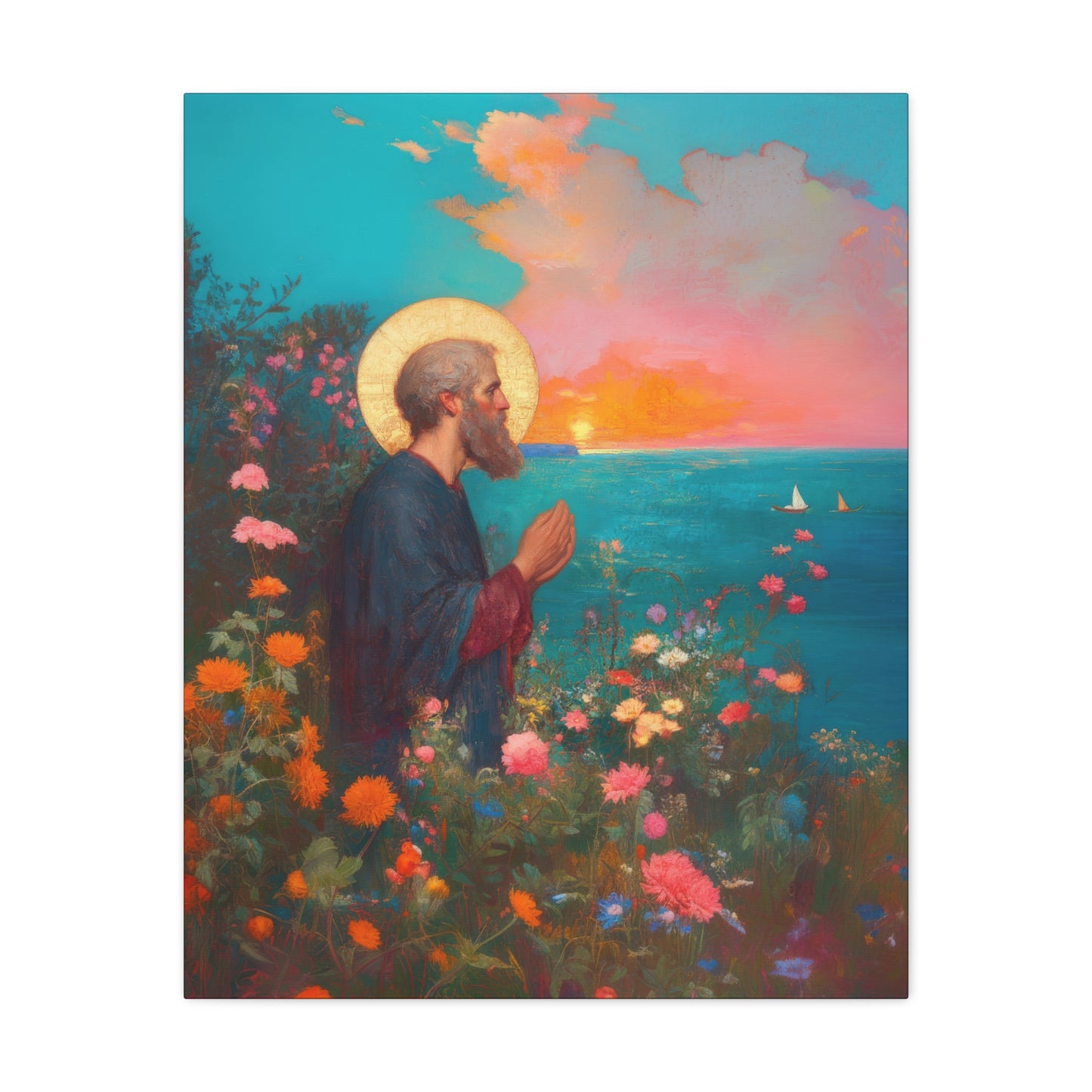 Saint Philip the Apostle - Gallery Wrapped Canvas - Print - Religious Art for your Home - Catholic Art