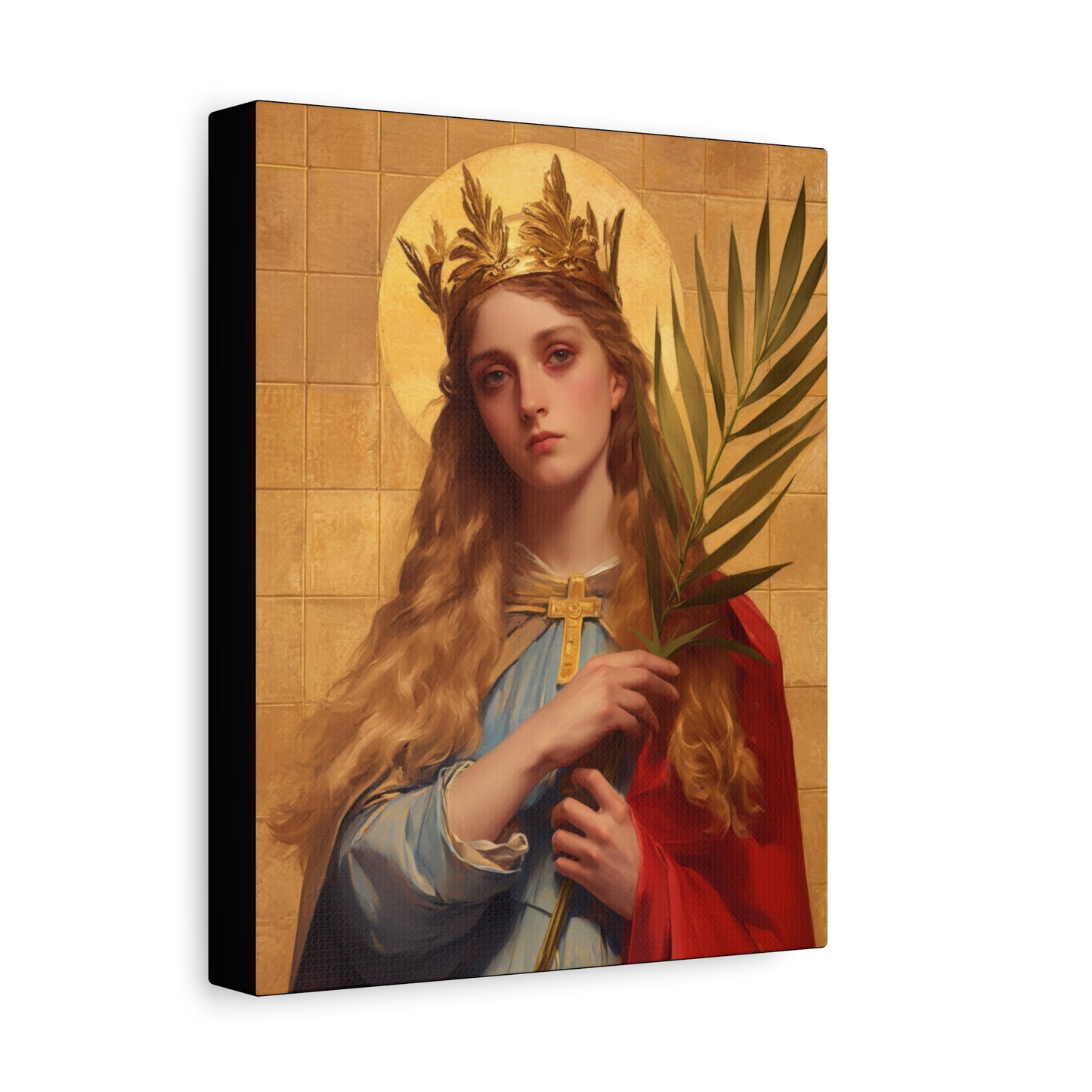 Saint Agrippina - Gallery Wrapped Canvas - Print - Religious Art for your Home - Catholic Art