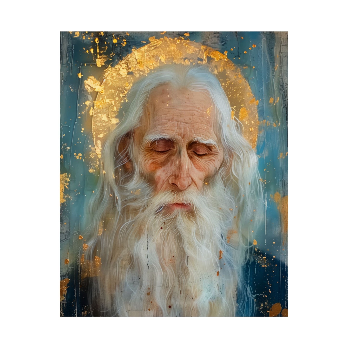 Saint Paul the Simple Print - Sanctified Souls Print - Multiple Sizes - Premium Matte Vertical Posters - Catholic Saint Art - Home decor