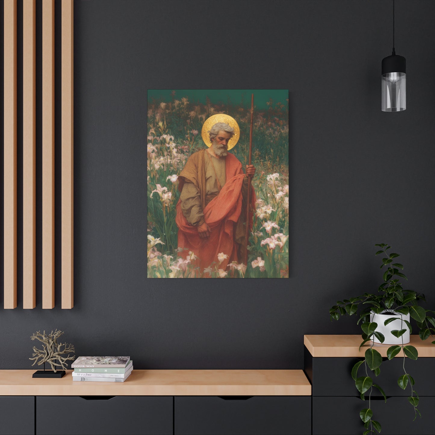 Saint James the Lesser -  Museum Wrapped Canvas - Sanctified Souls Print - Religious Art for your Home - Catholic Patron Saint Art