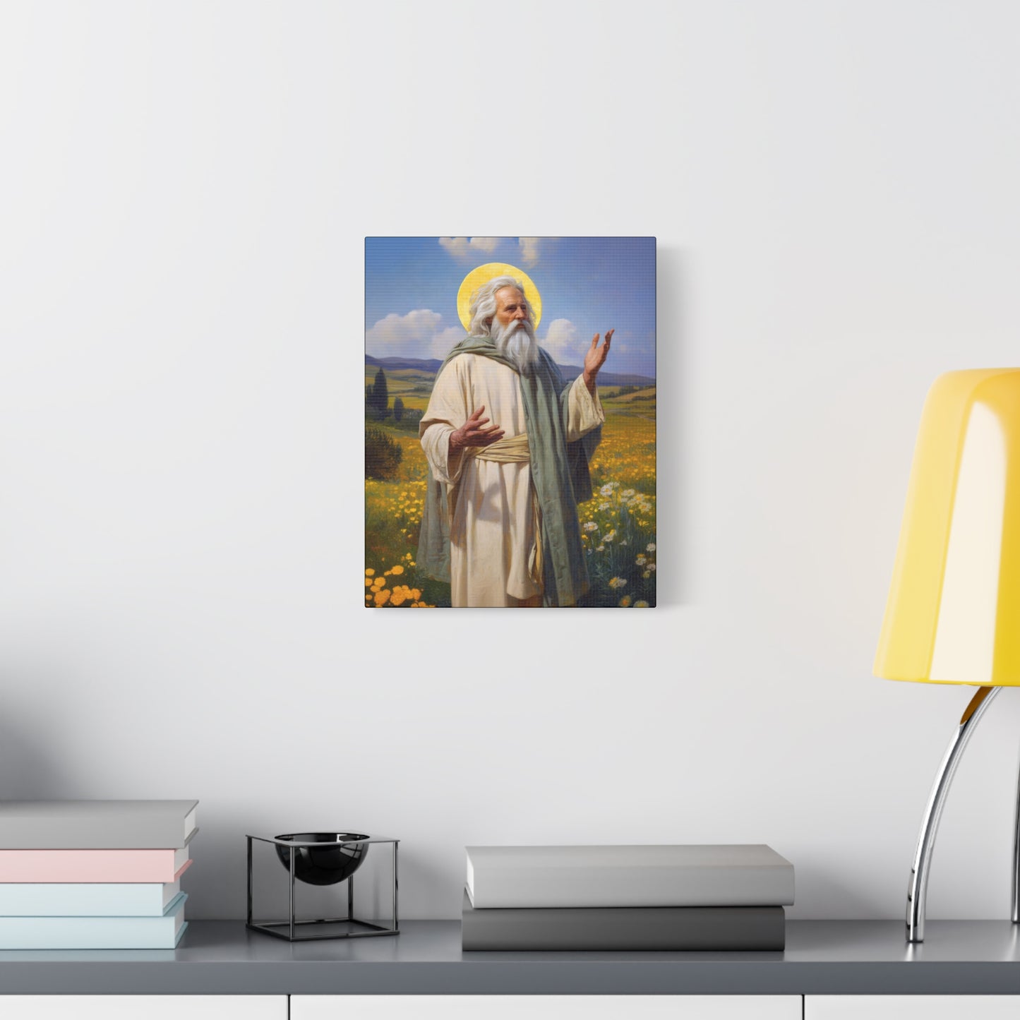 Saint Hilary of Arles - Gallery Wrapped Canvas - Print - Religious Art for your Home - Catholic Art Print