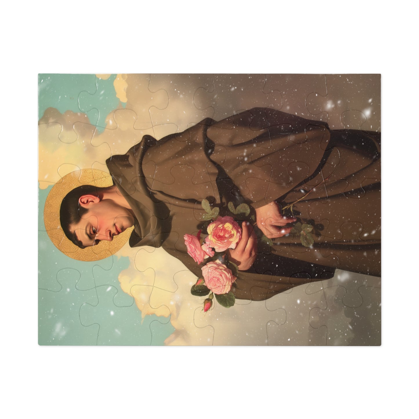 Saint Didacus of Alcala - Puzzle & Keepsake Tin - Religious Jigsaw Puzzle (30, 110, 252, 500,1000-Piece)