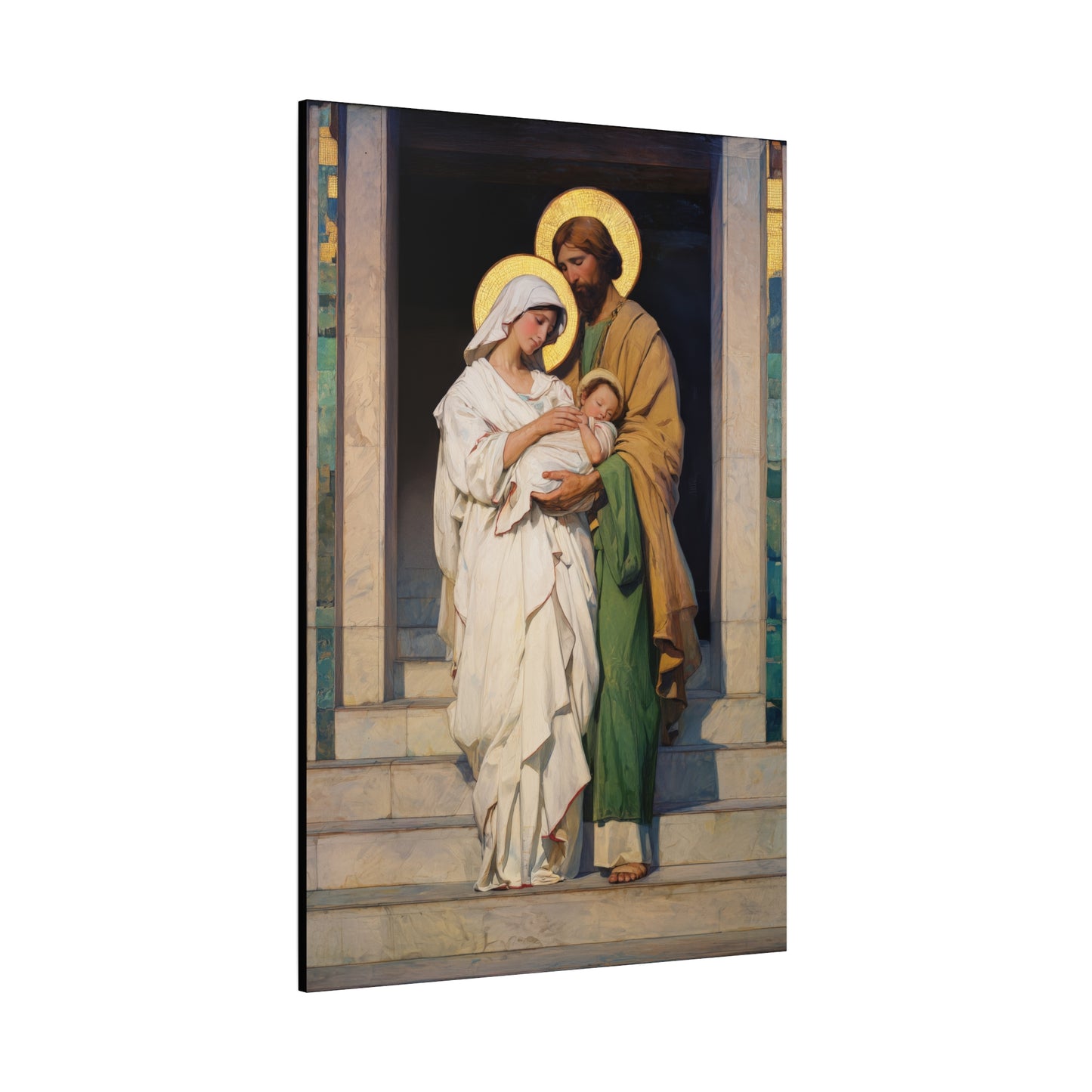 The Feast of the Presentation of the Lord - Holy Family - Gallery Wrapped Canvas - Print - Religious Art for your Home - Catholic art print - prayer room art