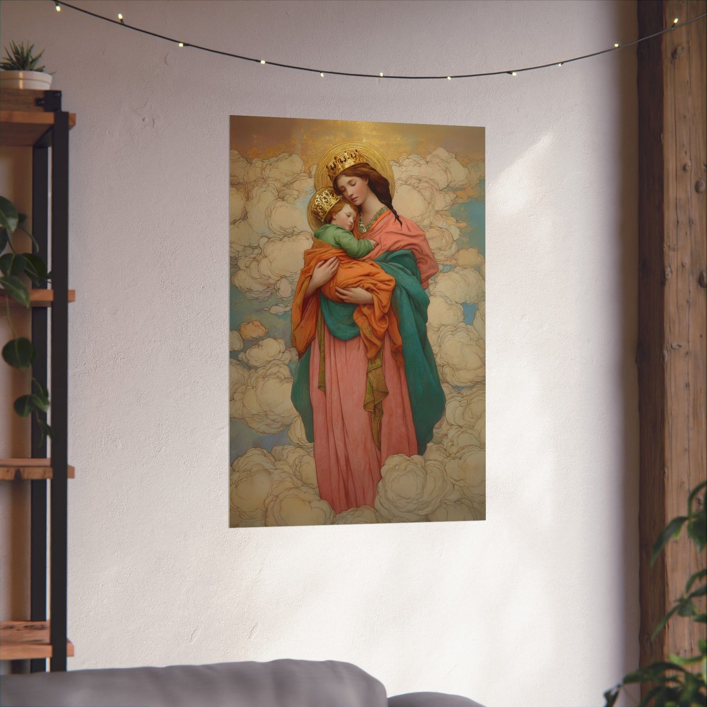 Our Lady of Perpetual Help - Sanctified Souls Print - Multiple Sizes - Premium Matte Vertical Posters