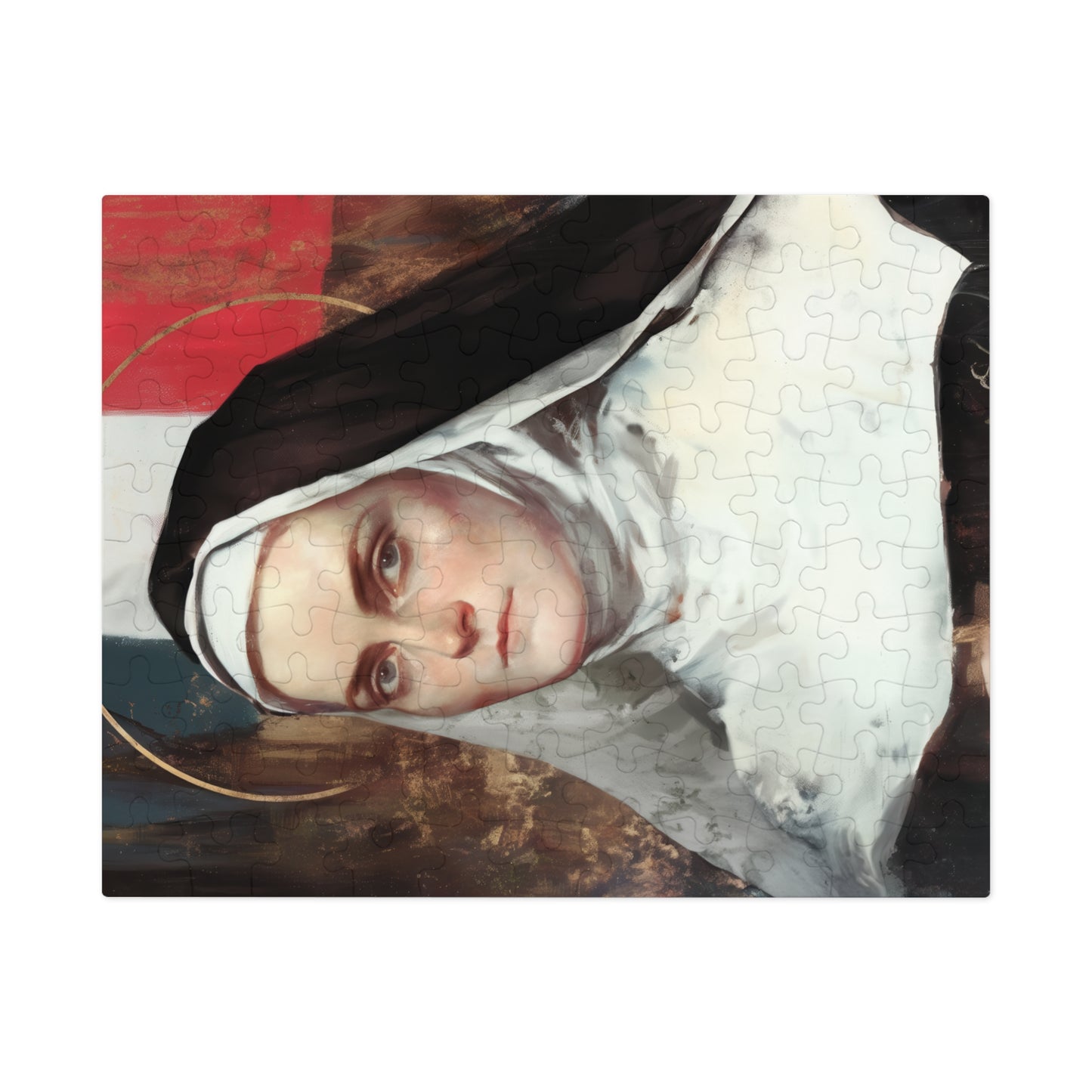 Saint Jeanne-Antide Thouret - Puzzle and Keepsake Tin - Religious (30, 110, 252, 500,1000) - Religious Puzzle - Gifts for Catholic Families