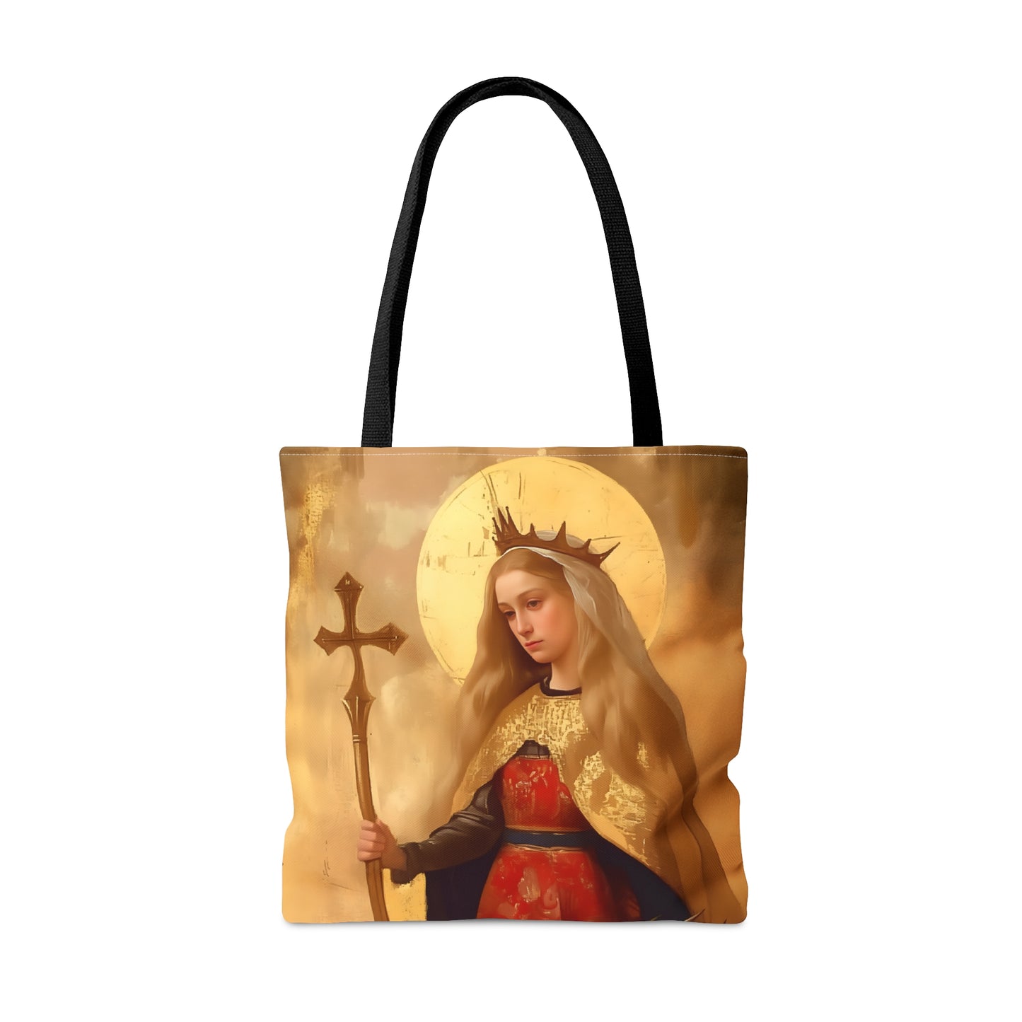 Saint Margaret of Antioch Tote Bag - Large Medium Small Faith Art Bag - Catholic Faith Purse - Religious Carry All