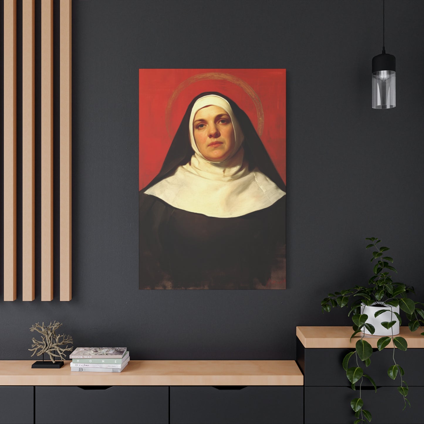 Saint Maria Giuseppa Rossello - Gallery Wrapped Canvas - Print - Religious Art for your Home - Catholic Art