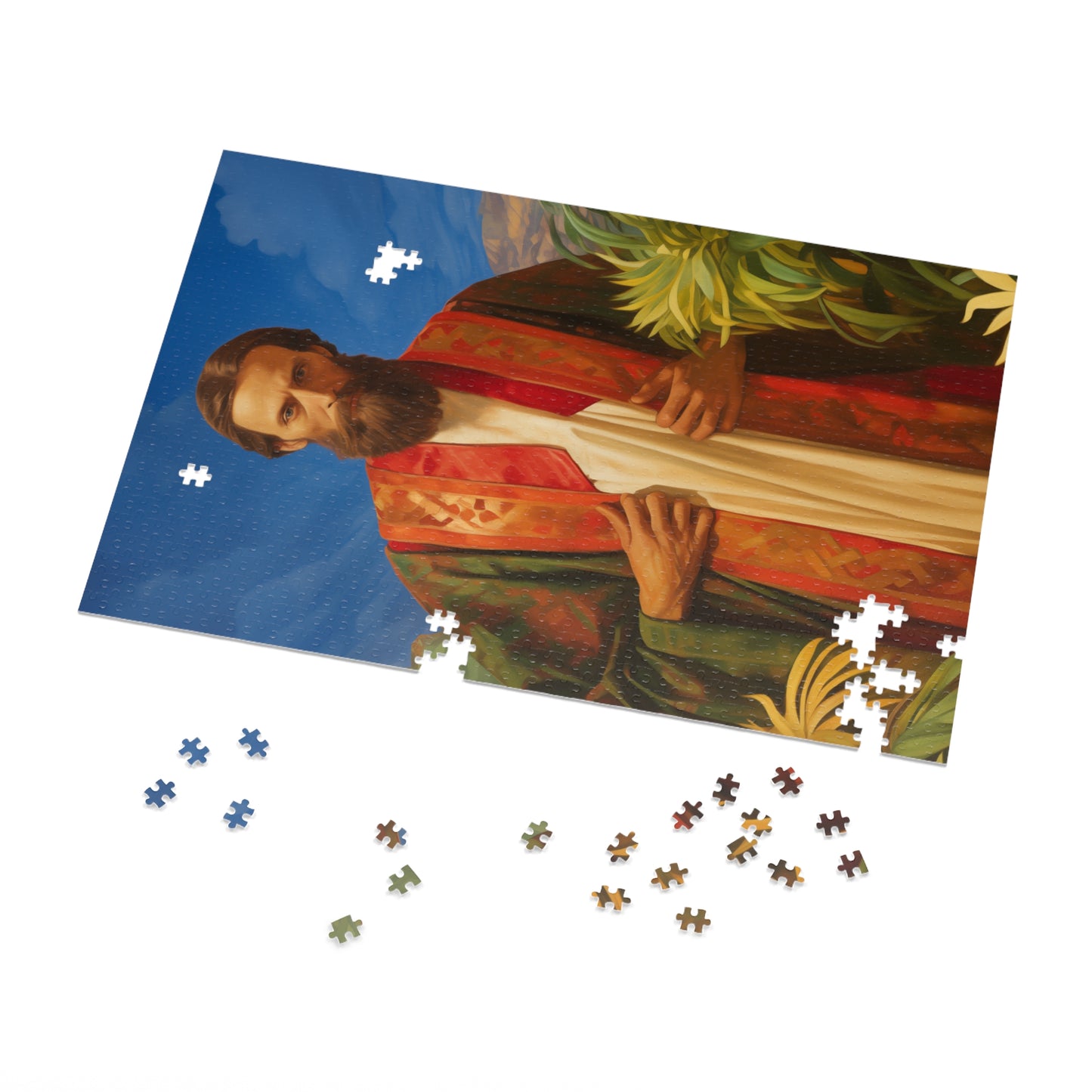 Saint John the Baptist - Puzzle and Keepsake Tin - Jigsaw Puzzle (30, 110, 252, 500,1000-Piece) - Religious Puzzle