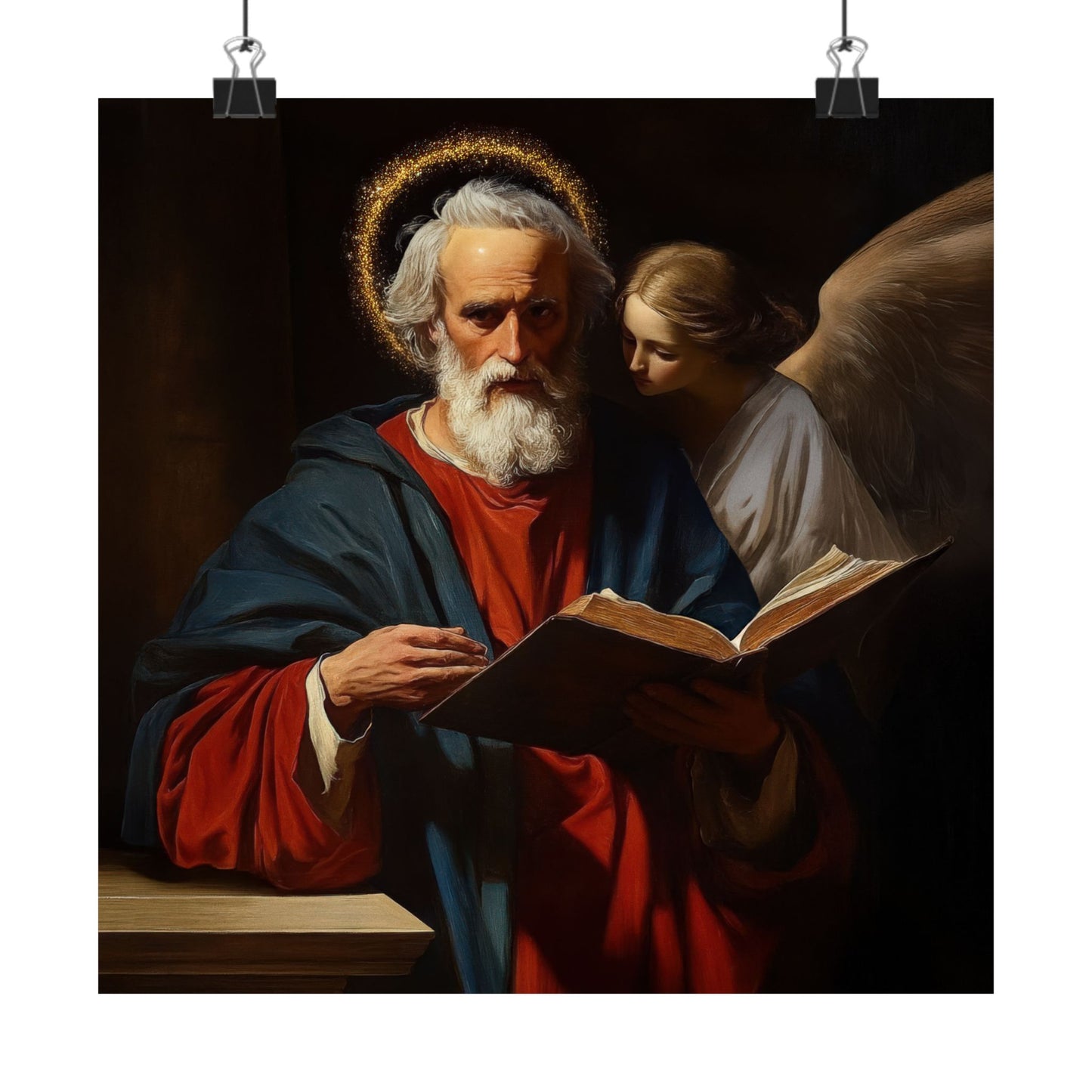 Saint Matthew the Apostle - Sanctified Souls Print - Multiple Sizes - Premium Matte Vertical Posters