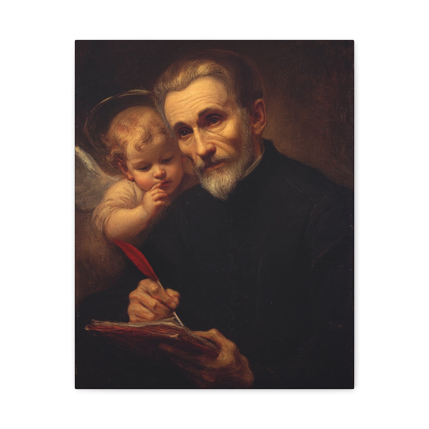 Saint Peter Canisius - Gallery Wrapped Canvas - Print - Religious Art for your Home - Catholic Art Print