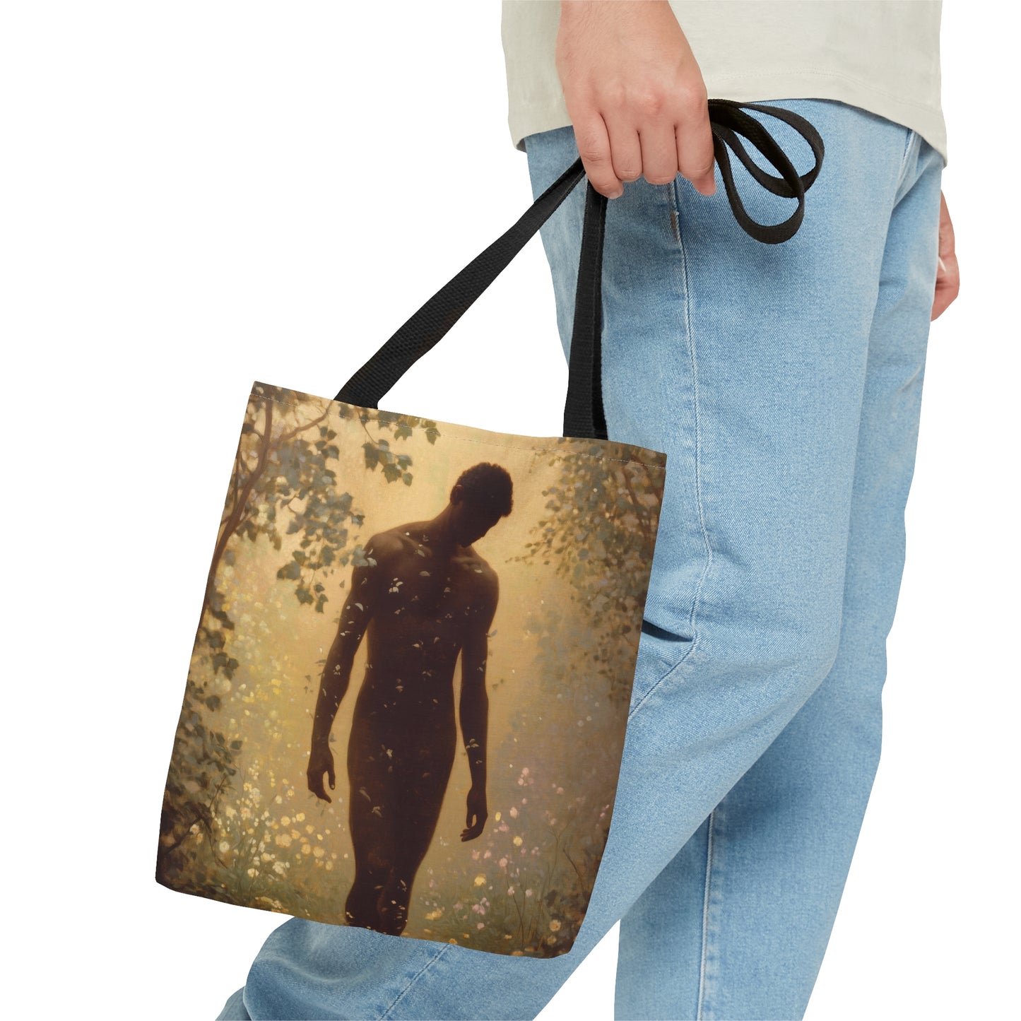 Saint Adam - Tote Bag - Large Medium Small Faith Art Bag - Bible Study Faith Purse - Double Sided