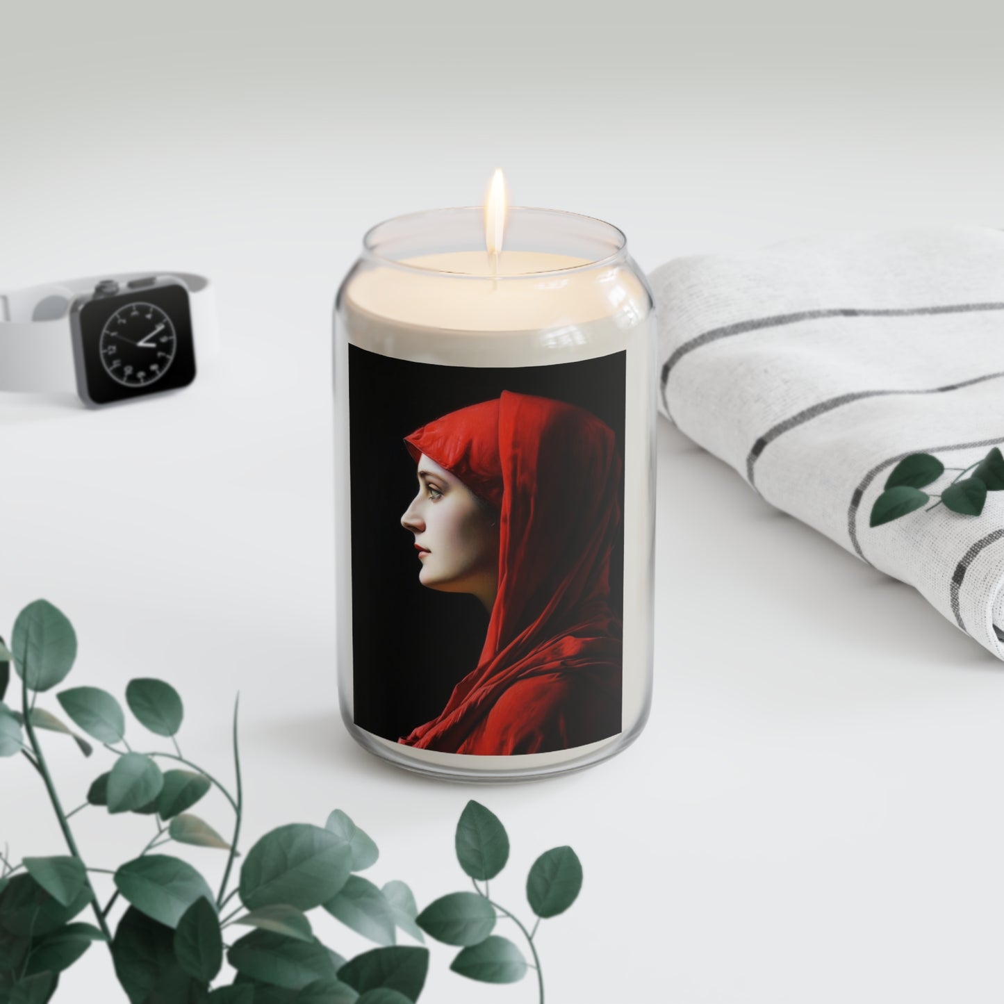 Saint Fabiola - Scented Prayer Candle, 13.75oz - Tall Size - Religious Prayer Candle - Catholic Art