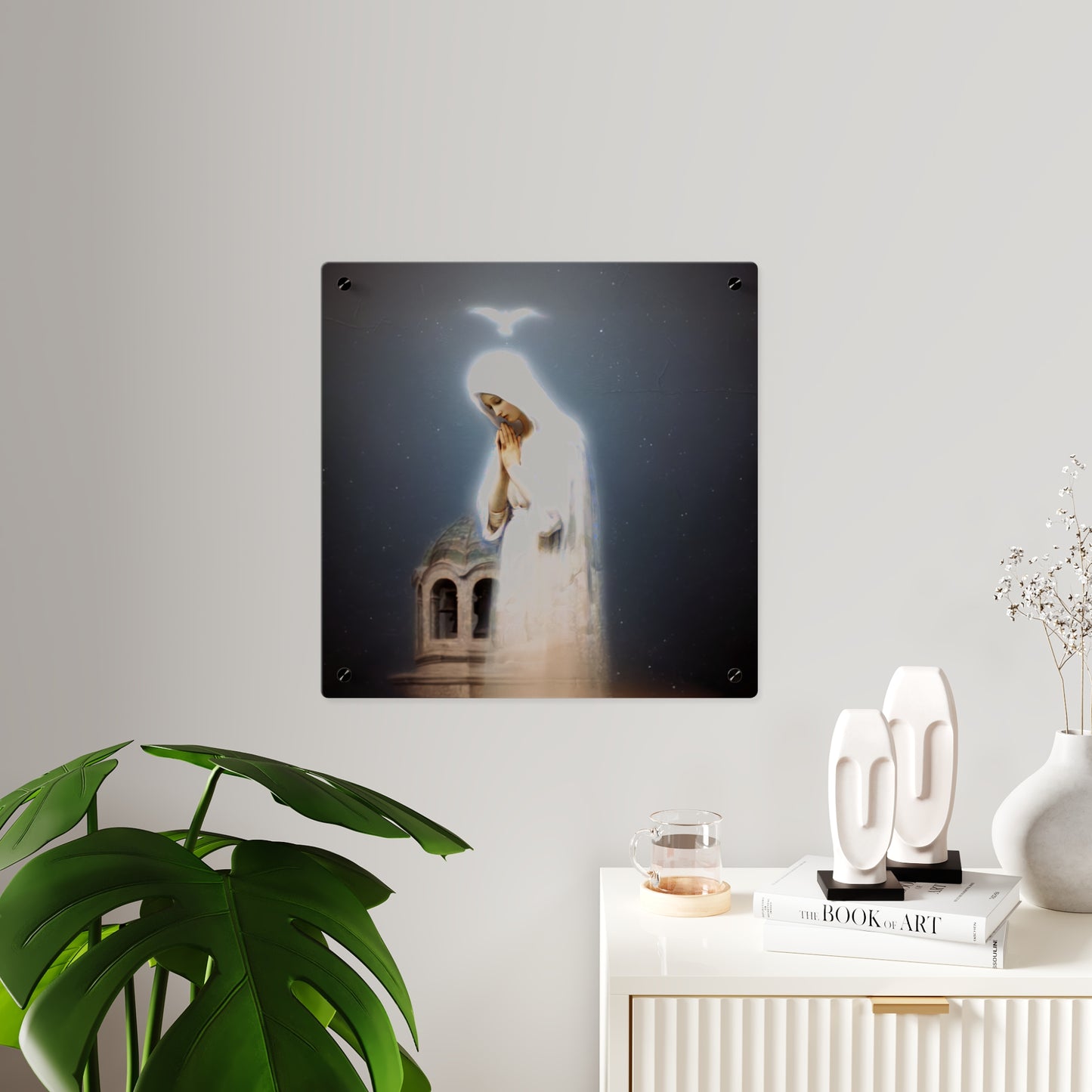 Our Lady of Zeitoun - Mother Mary Print - Marian Art - Wall Art Panel - Ready to Hang Acrylic Print - Saint Art - Catholic Art