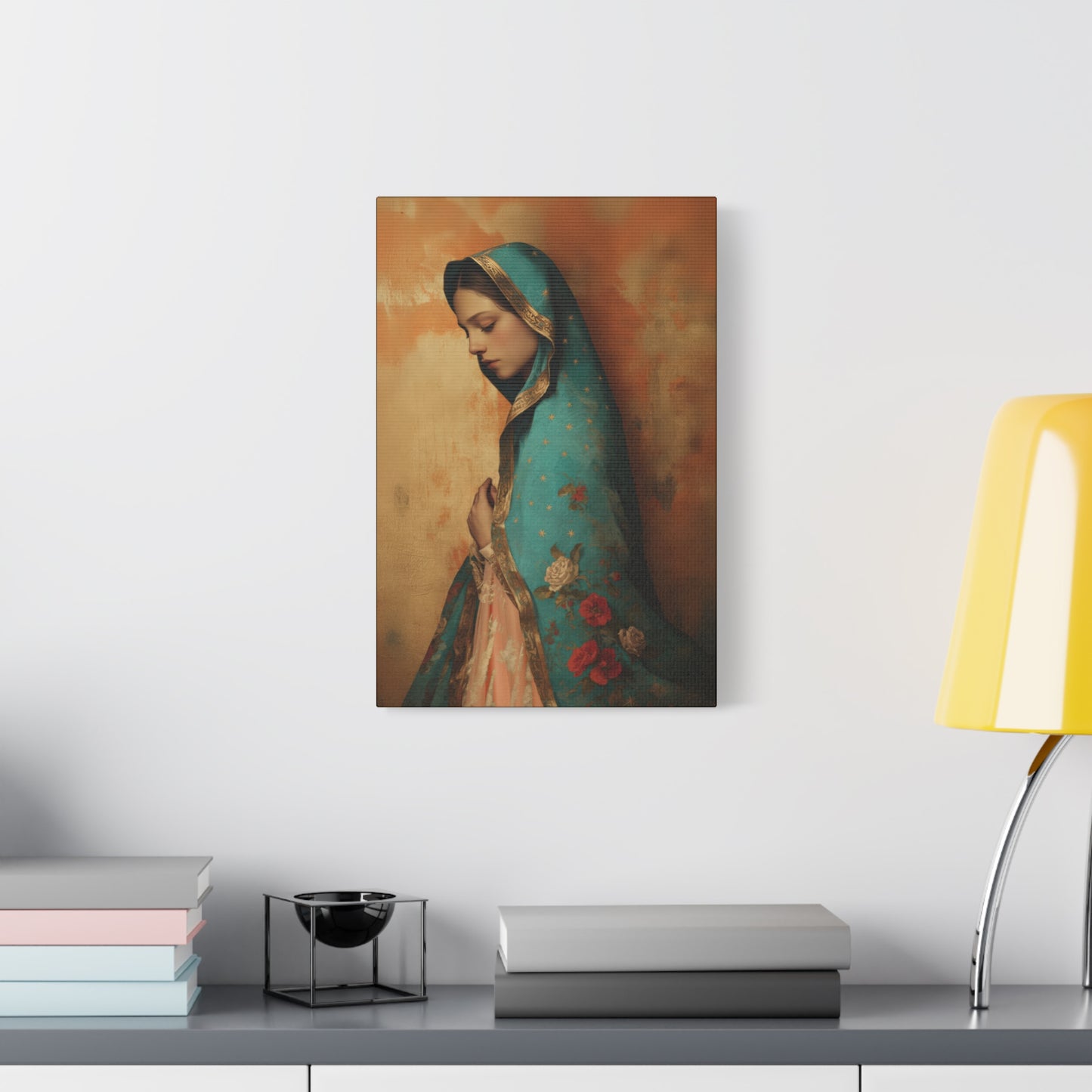 Our Lady of Guadalupe - Gallery Wrapped Canvas - Print - Religious Art for your Home - Catholic Art
